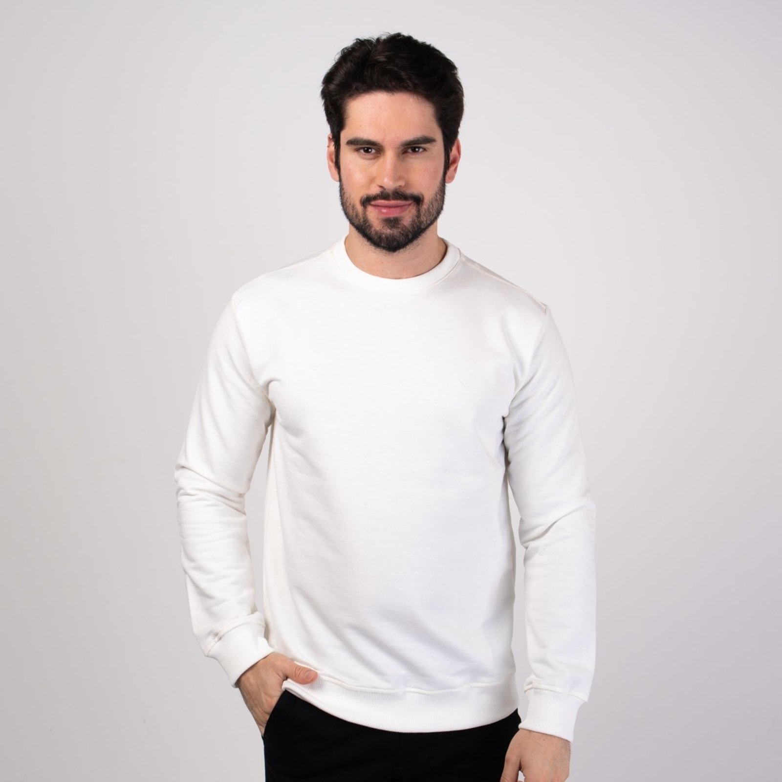Blusa Moletom Reserva Clássico Branca