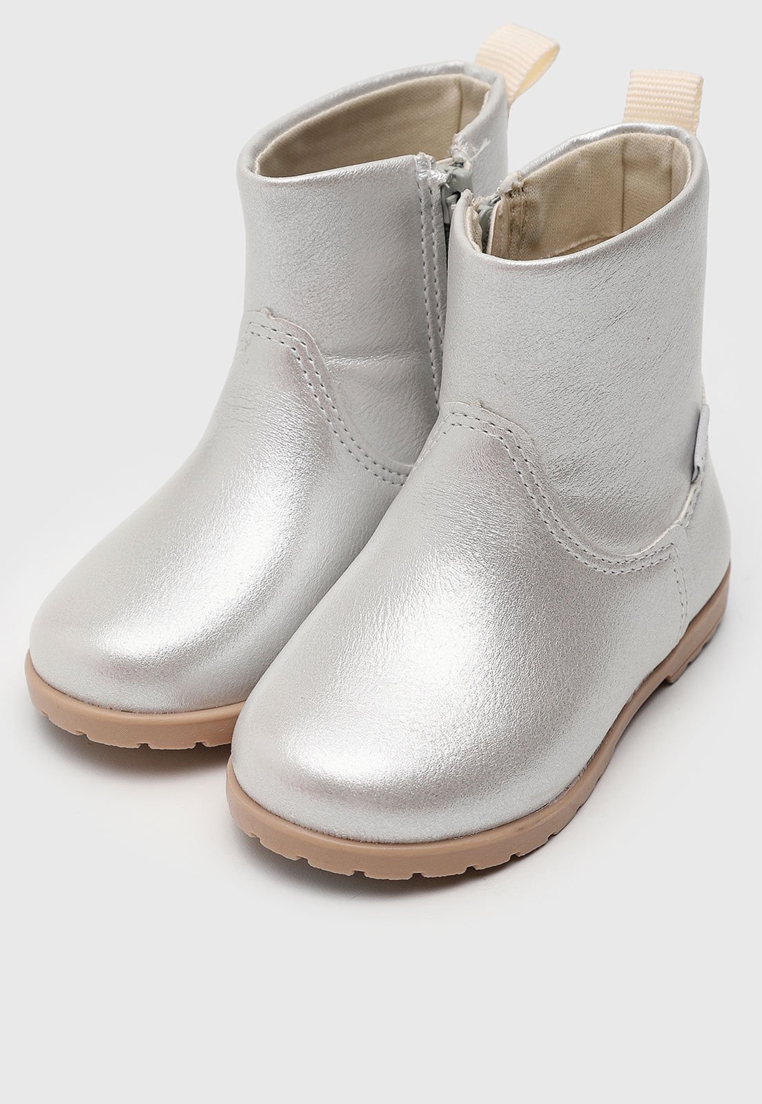 Infantil - Bota Pampili Rubi Prata