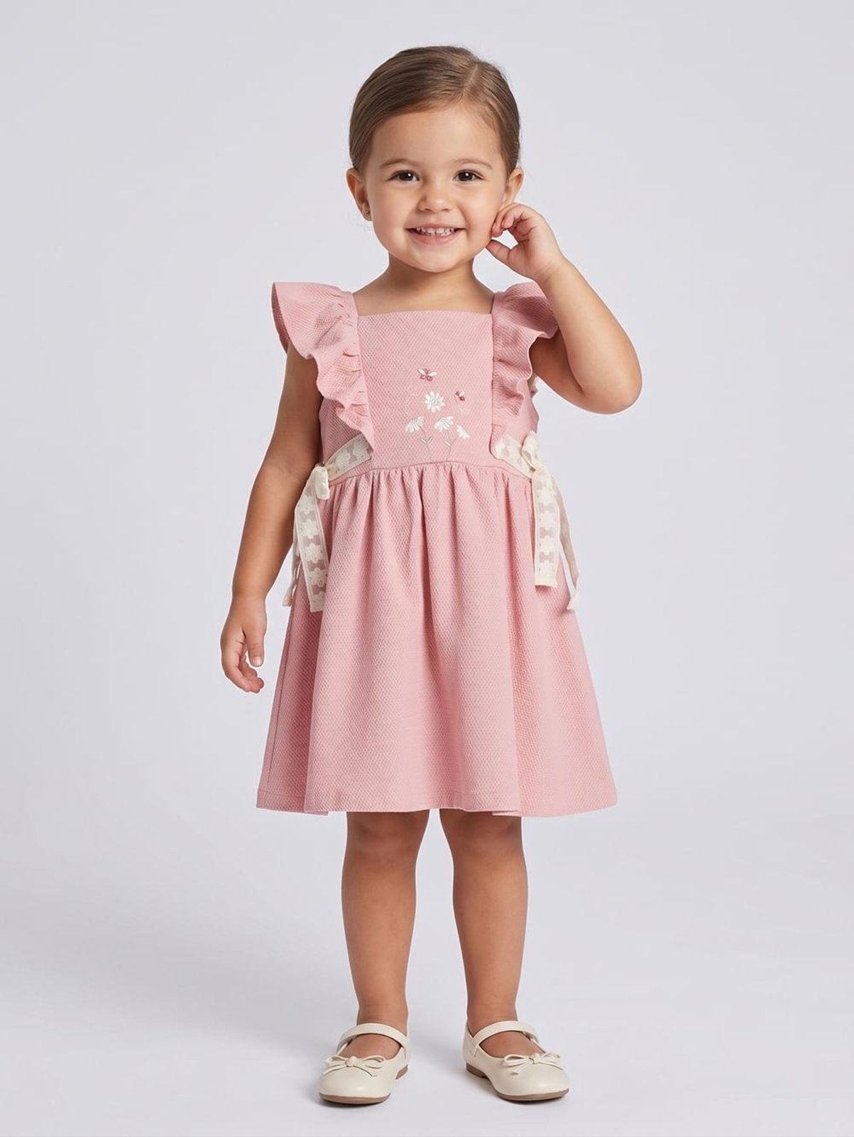 Vestido Para Menina - ROSA