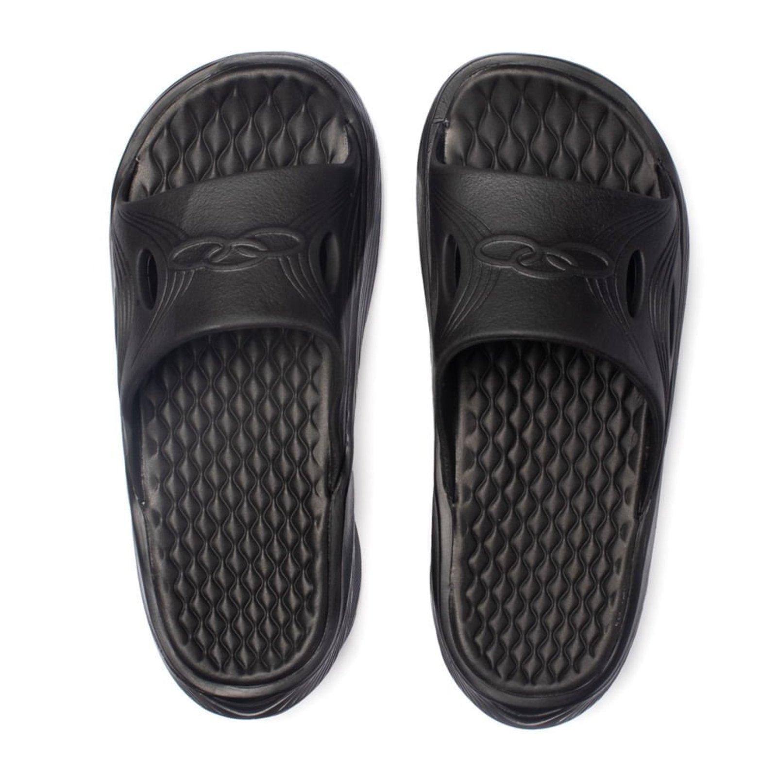 Infantil - Chinelo Unissex Olympikus Pós Corre Eleva Pro Preto