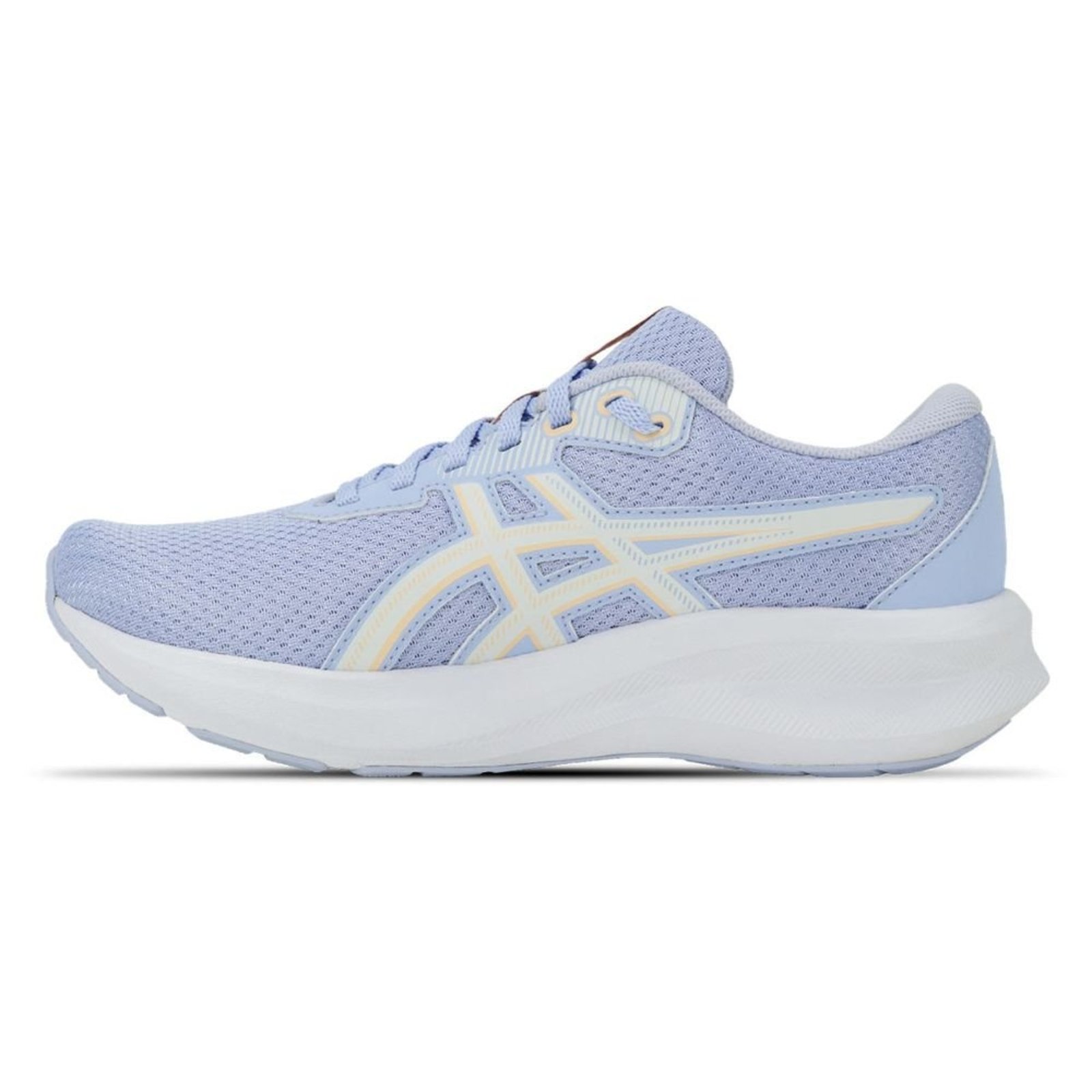 Tênis ASICS Raiden 5 - Feminino - Roxo/Cinza