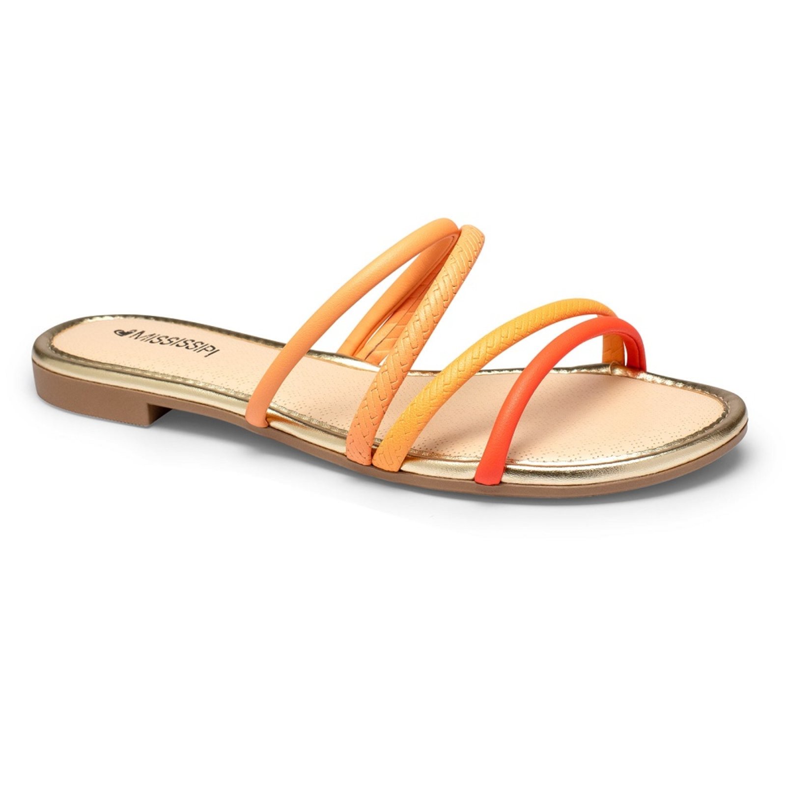 Chinelo Mississipi MI032 Feminino – Laranja