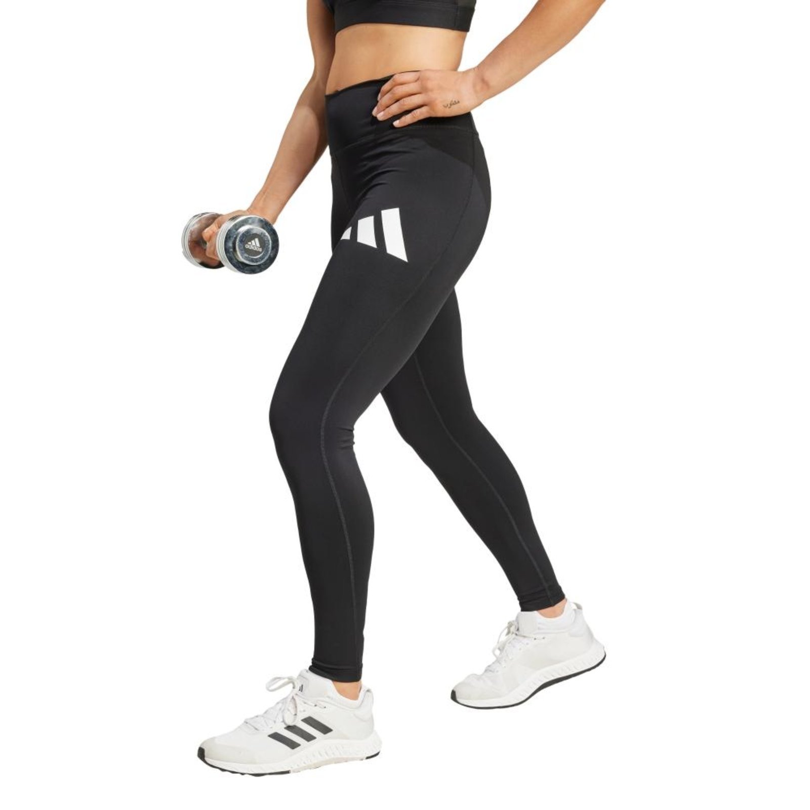 Legging Train Essentials Big Logo Full-Length adidas Performance Preto
