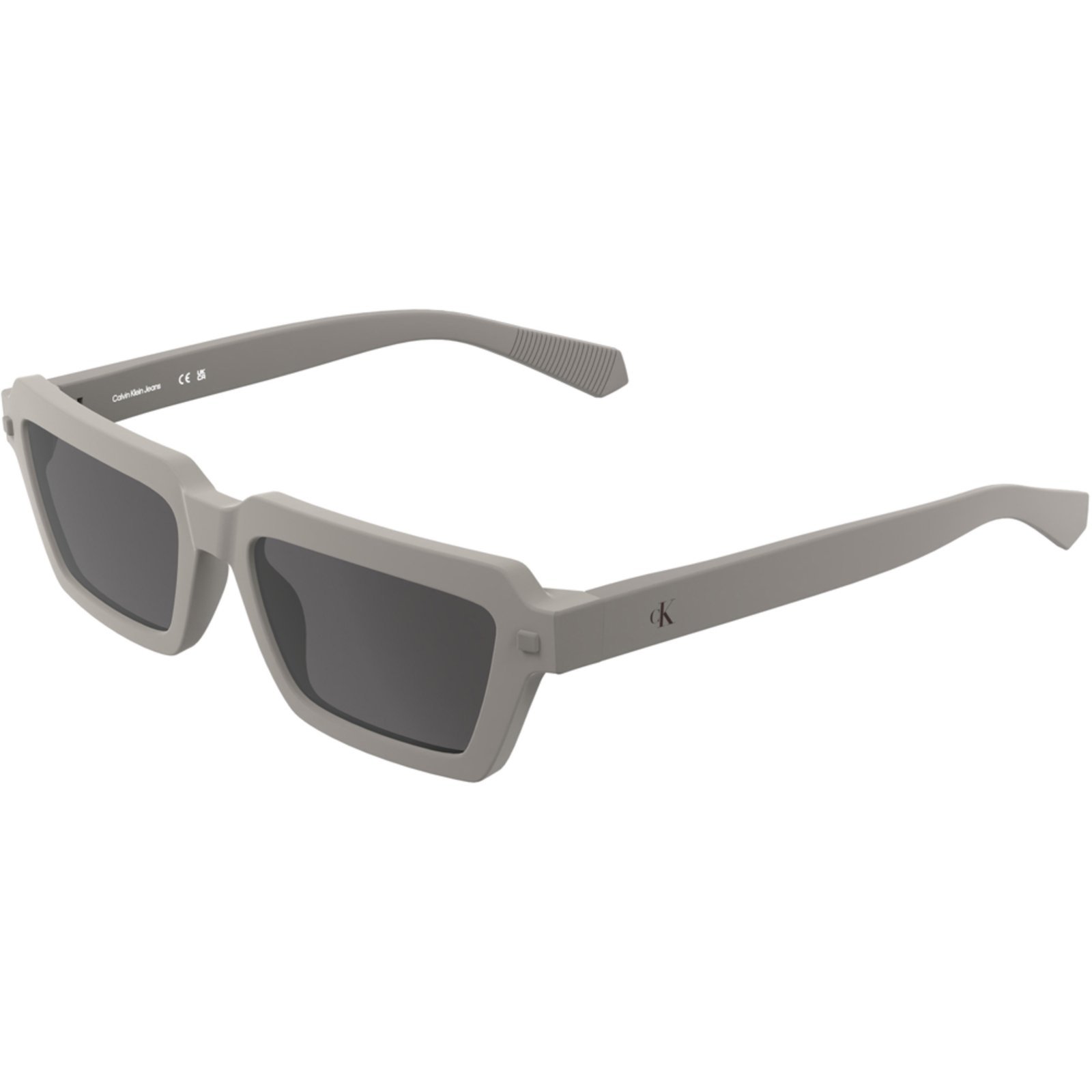 Vista 2 Óculos de Sol Calvin Klein Jeans 25622S 260 Feminino cinza cinza
