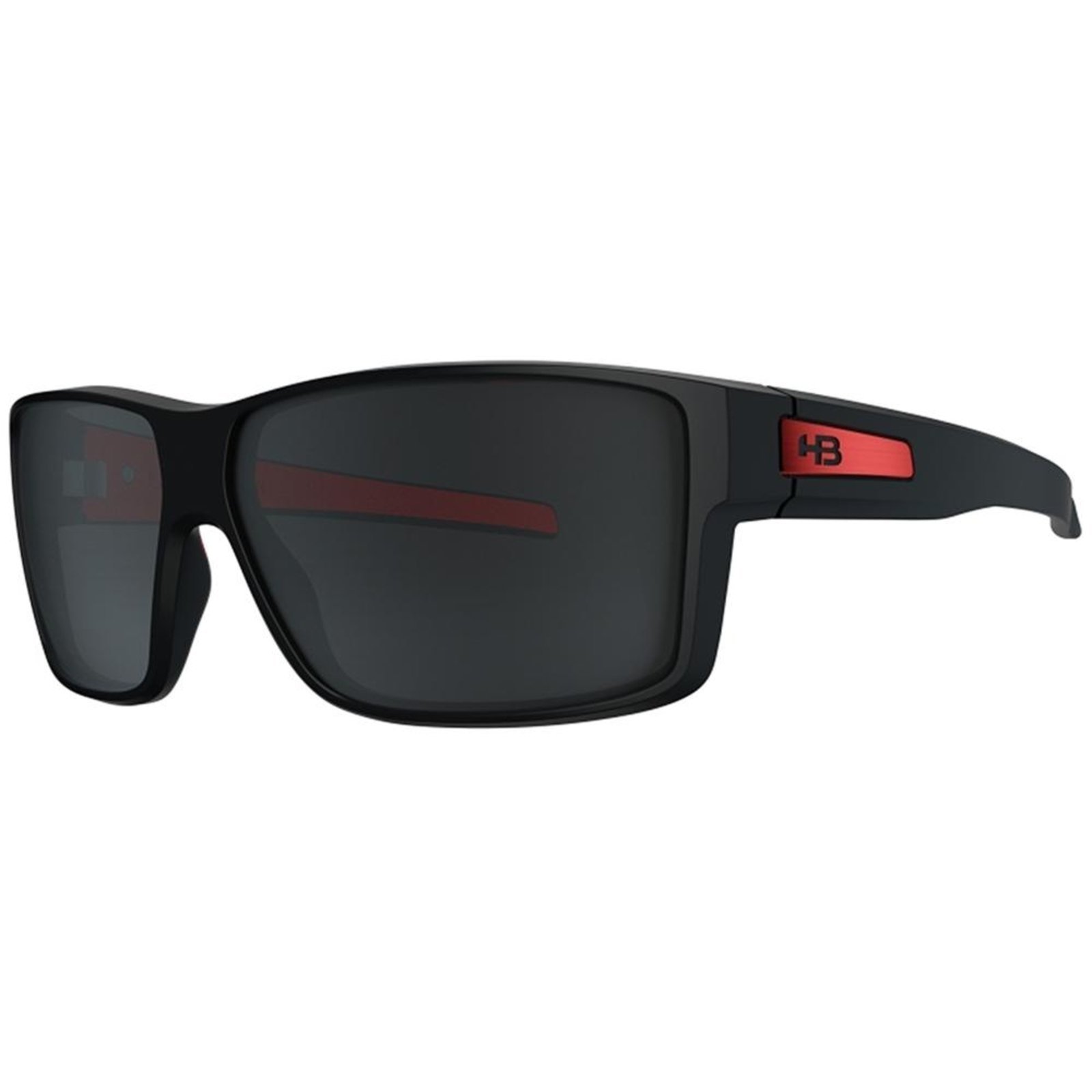 Óculos de Sol HB Big Vert M Black On Red Gray