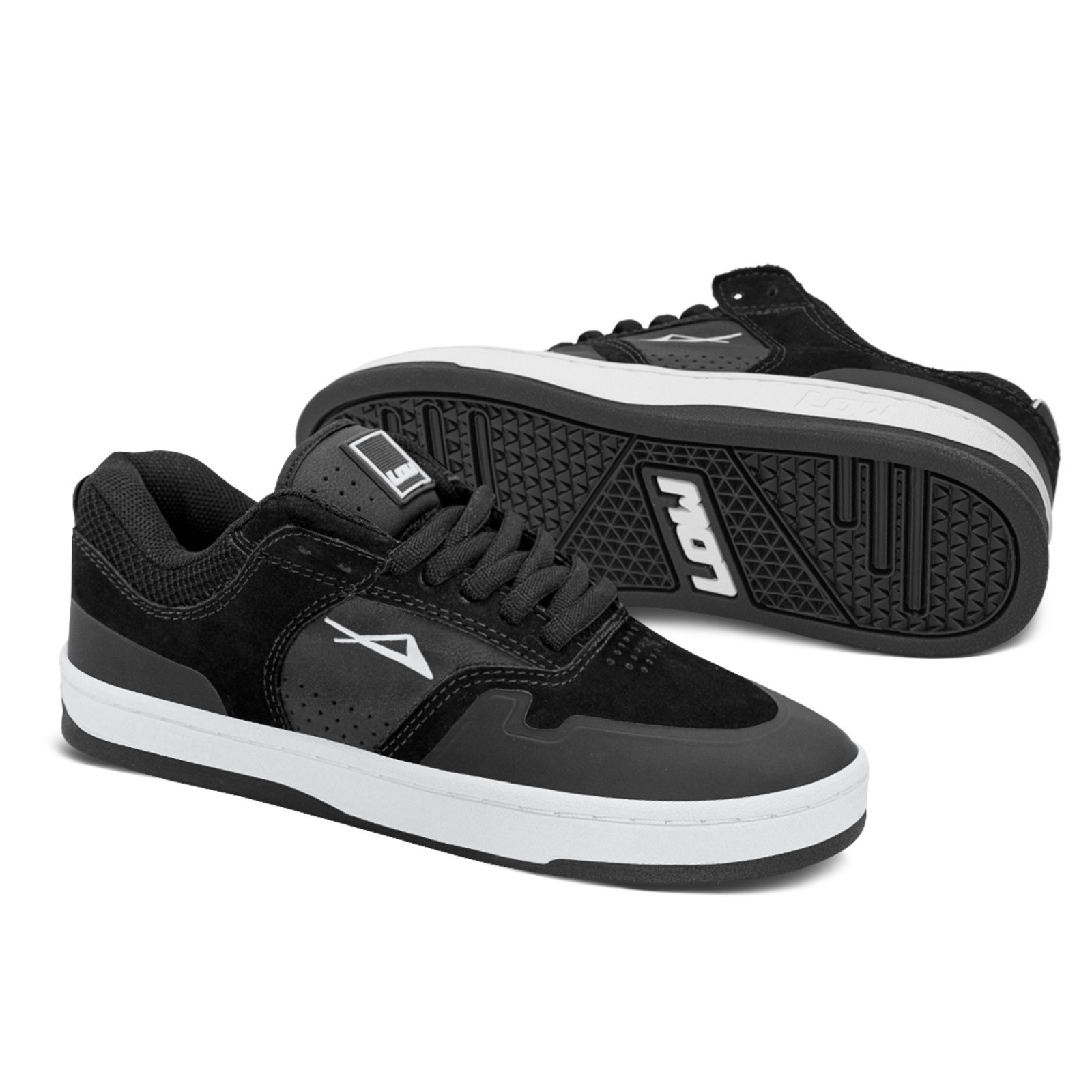Vista 3 Tênis Low Unissex Camurça Core Orion Black White Low Footwear preto black Low Footwear preto black