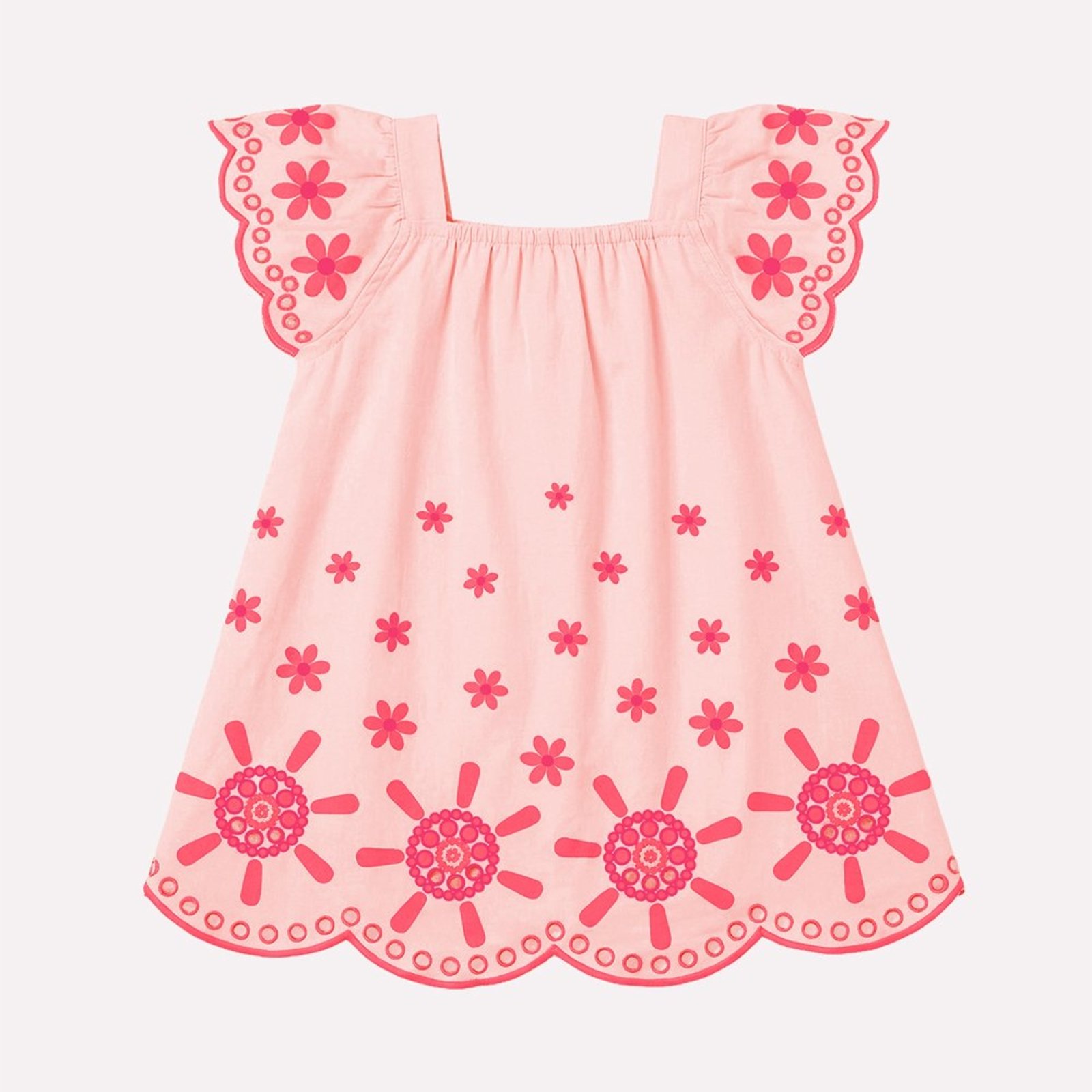 Infantil - Vestido Menina com Corte a Laser Kyly