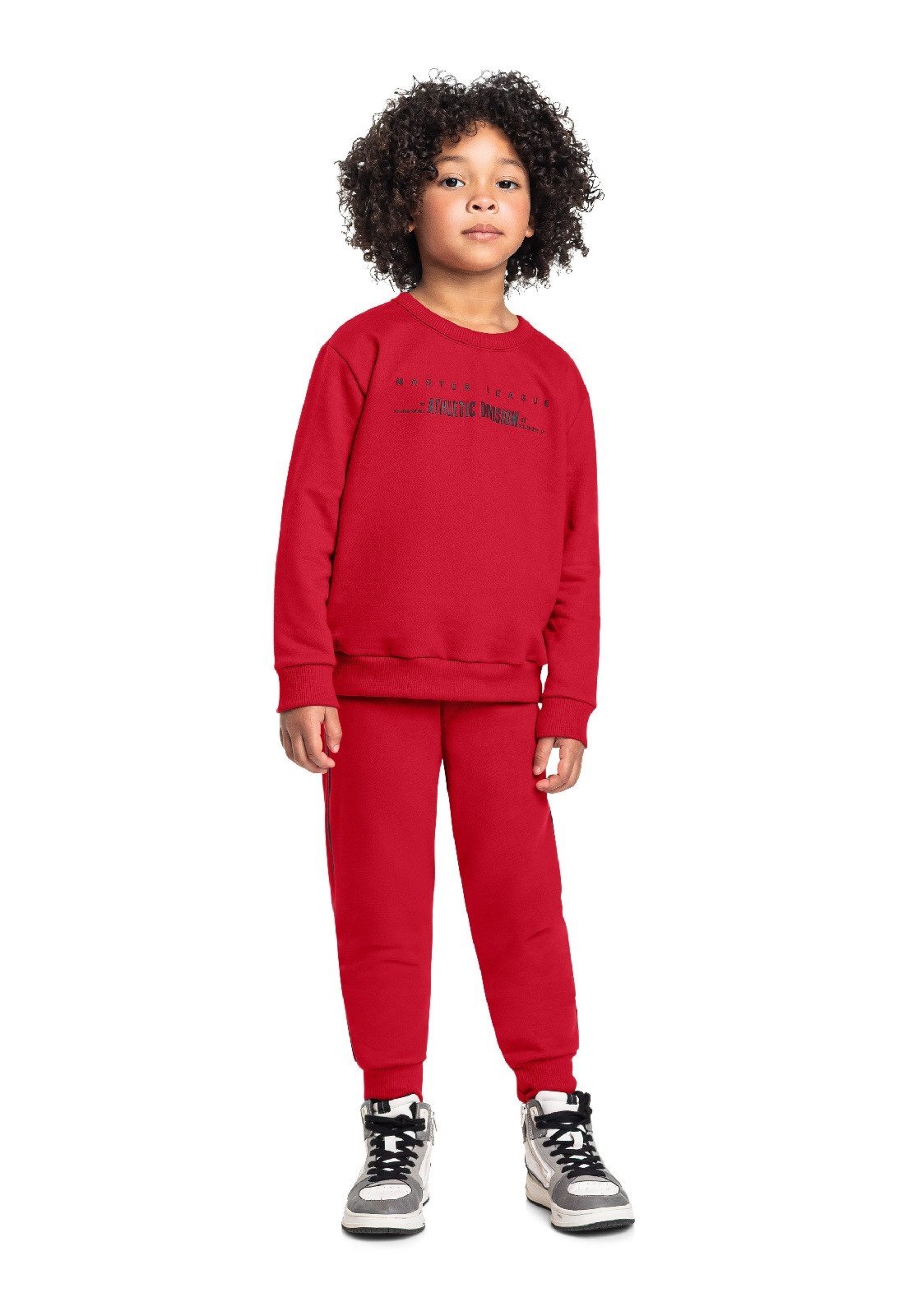 Infantil - Conjunto Blusão Athletic Div Bee Loop Azul