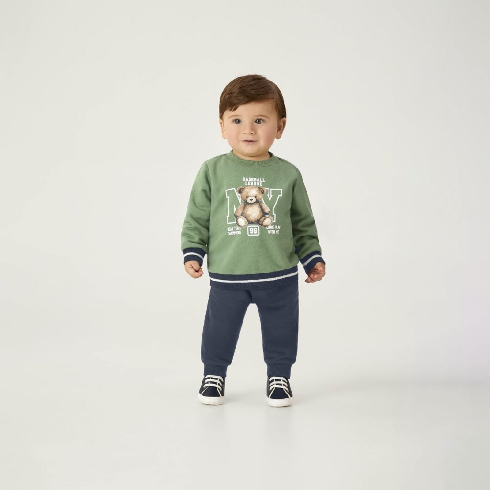 Infantil - Conjunto Verde Pulla Bulla Menino - 55175-63