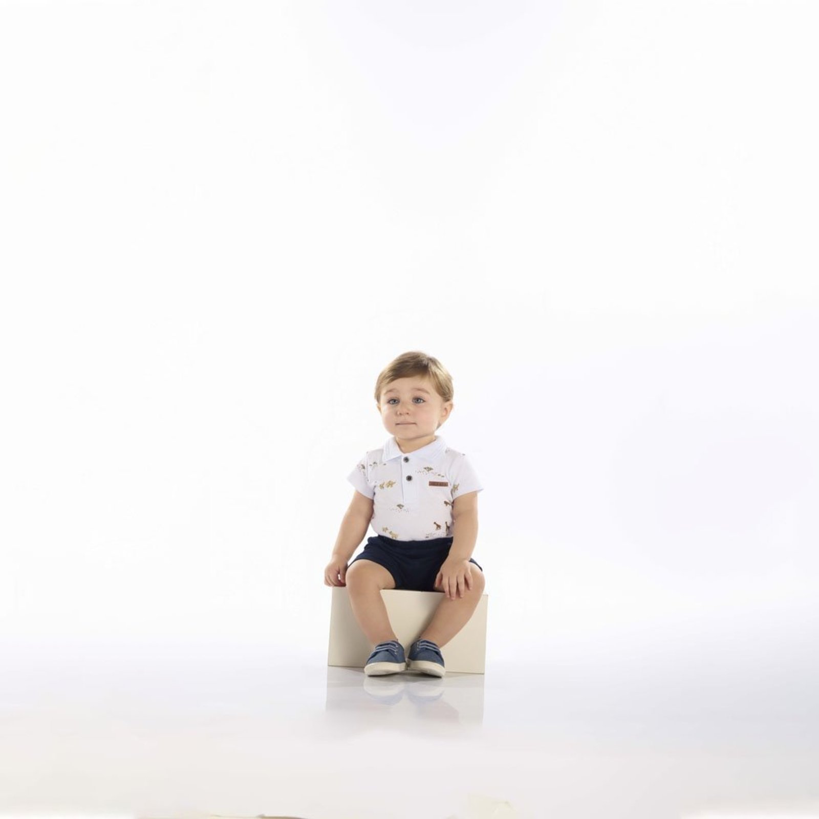 Infantil - Conjunto Menino - Branco - 52170-3