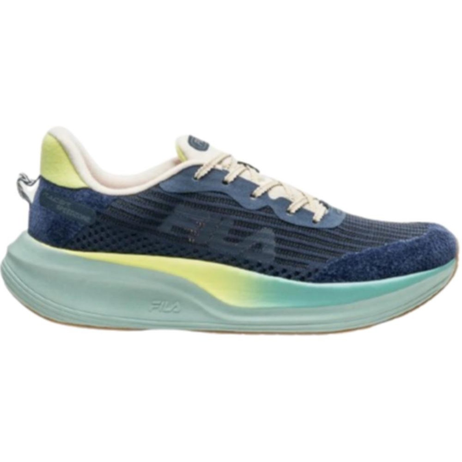Tenis Fila Racer Speedzone Se Masculino-marinho/bege/verde