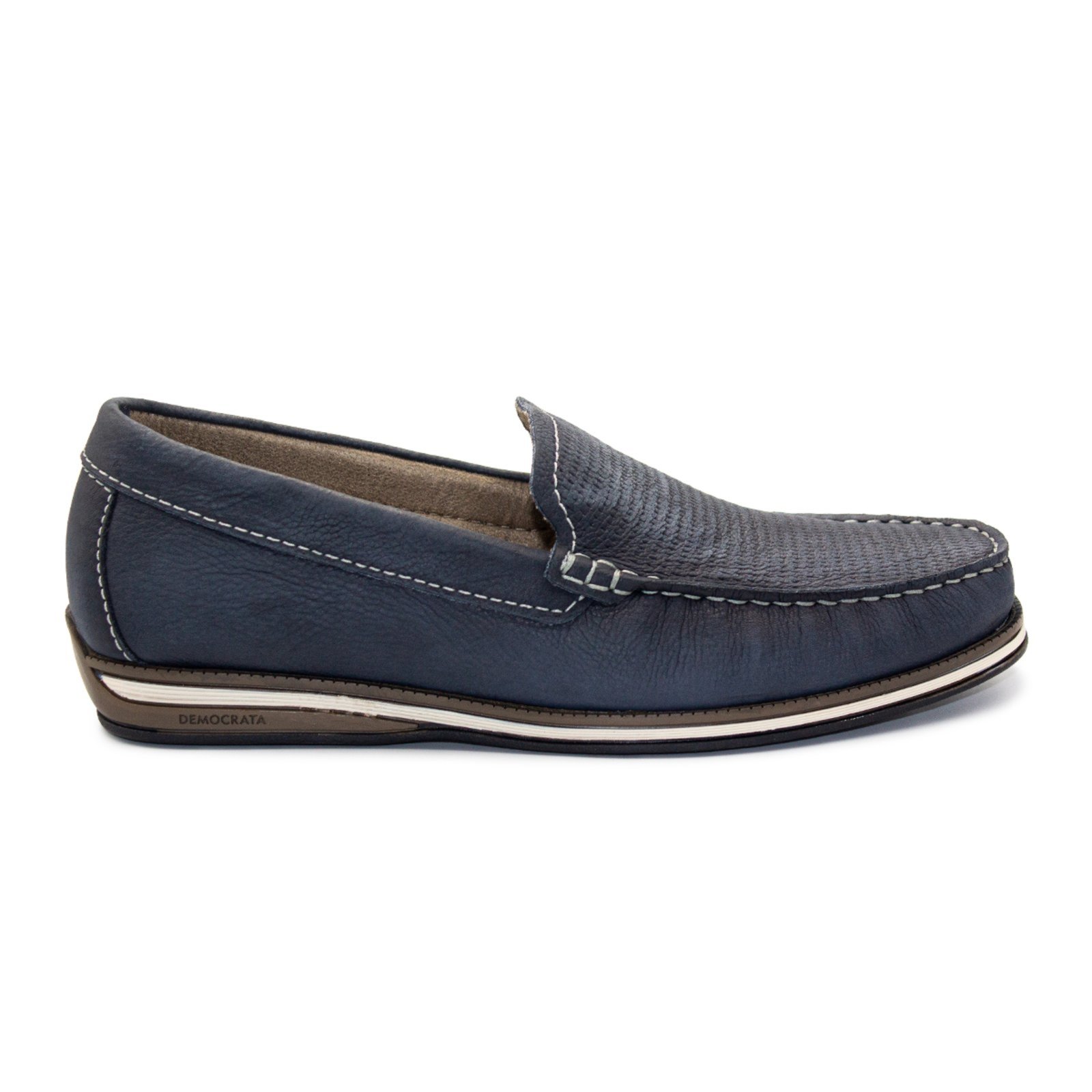 Mocassim De Couro Democrata Masculino Easy Ted 135201