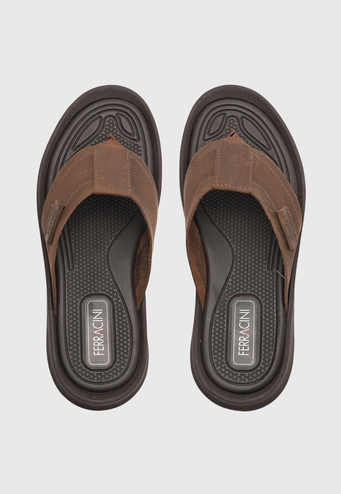 Chinelo Masculino Ferracini Dakar Marrom