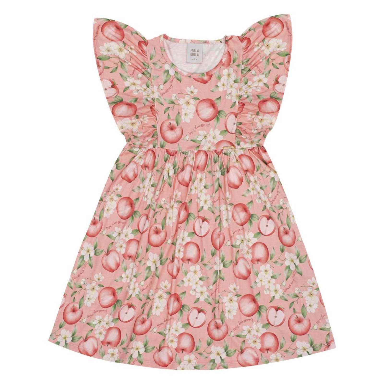 Infantil - Vestido Vermelho Pulla Bulla Menina - 53418-1360