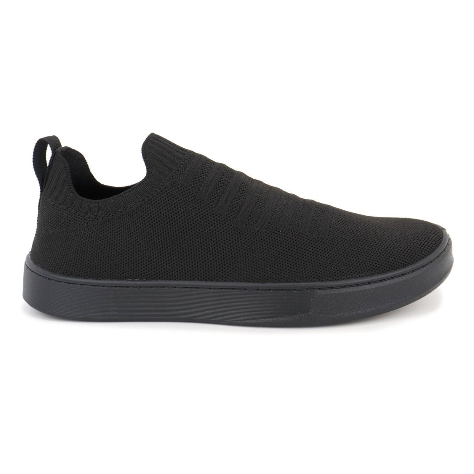 Tênis Meia Masculino Lavini Sapatenis Knit Palmilha Silicone Black