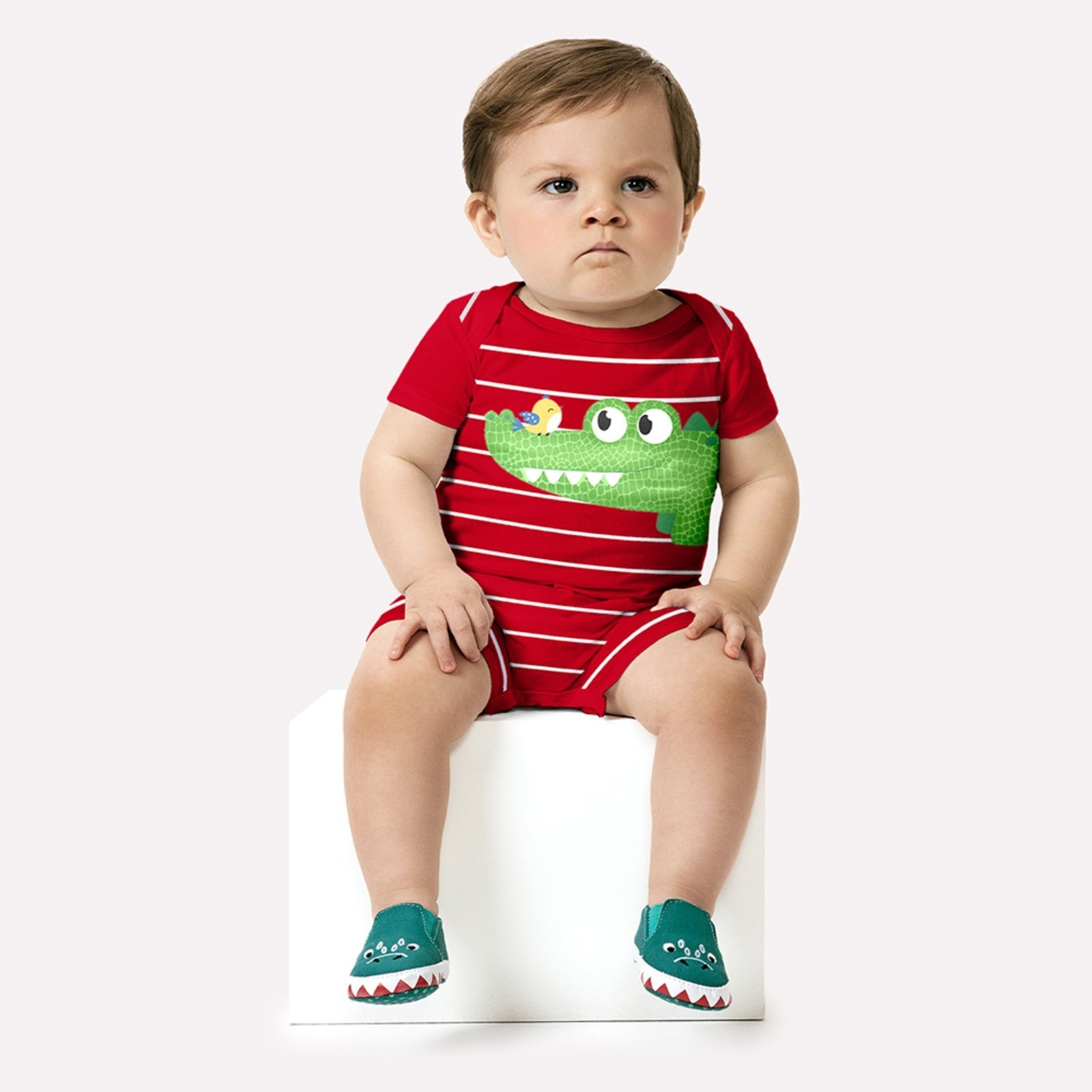 Infantil – Macaquinho Menino Jacaré Kyly