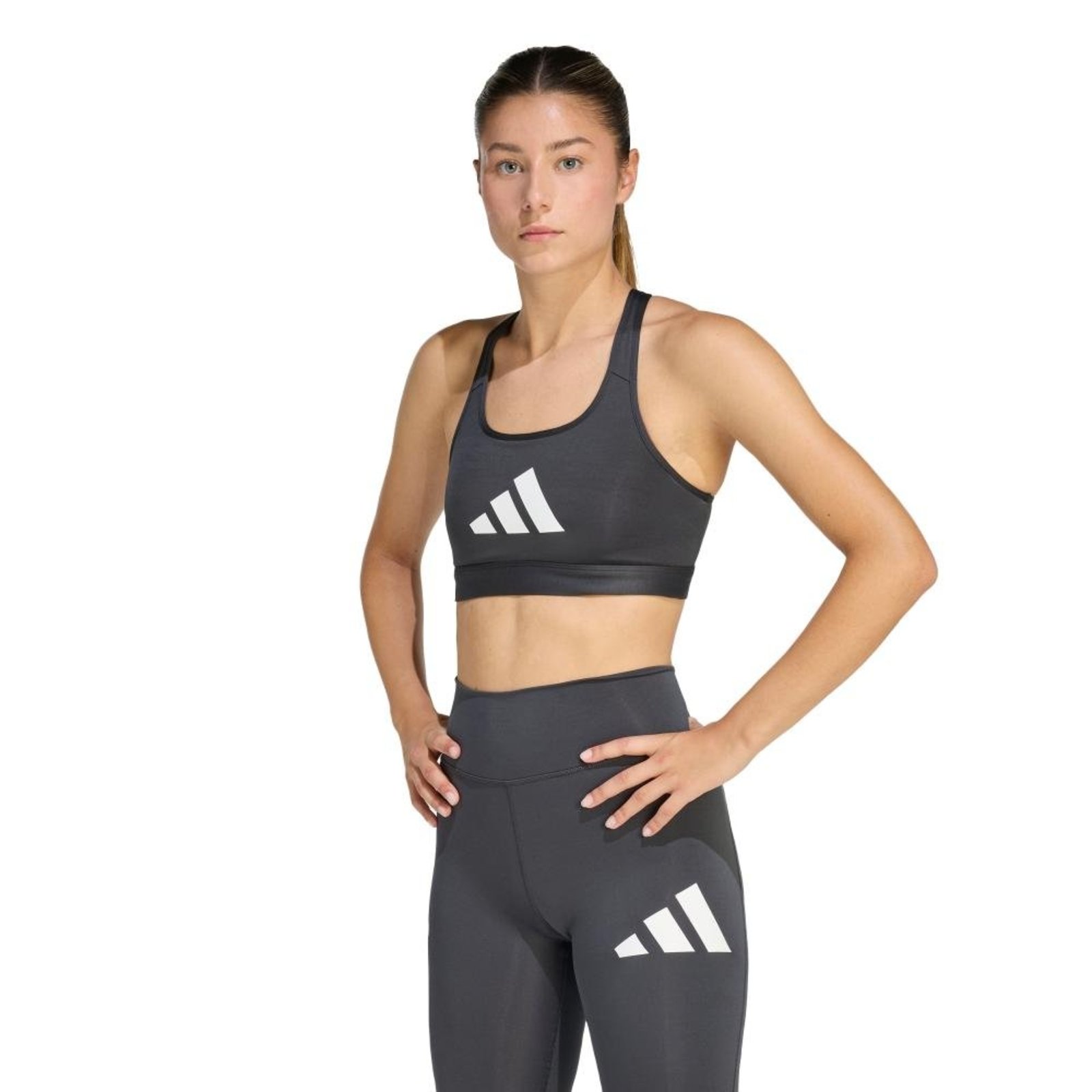 Top Esportivo Estampado PrimeLiftreact Cinza
