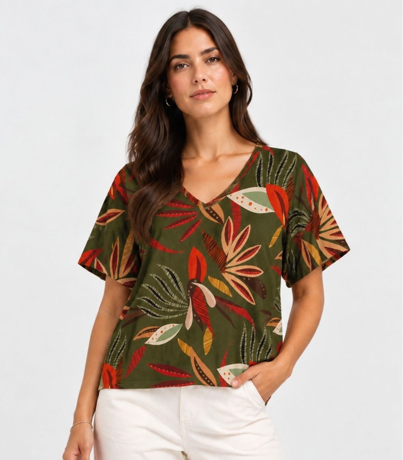 Blusa Feminina Infinita Cor Verde