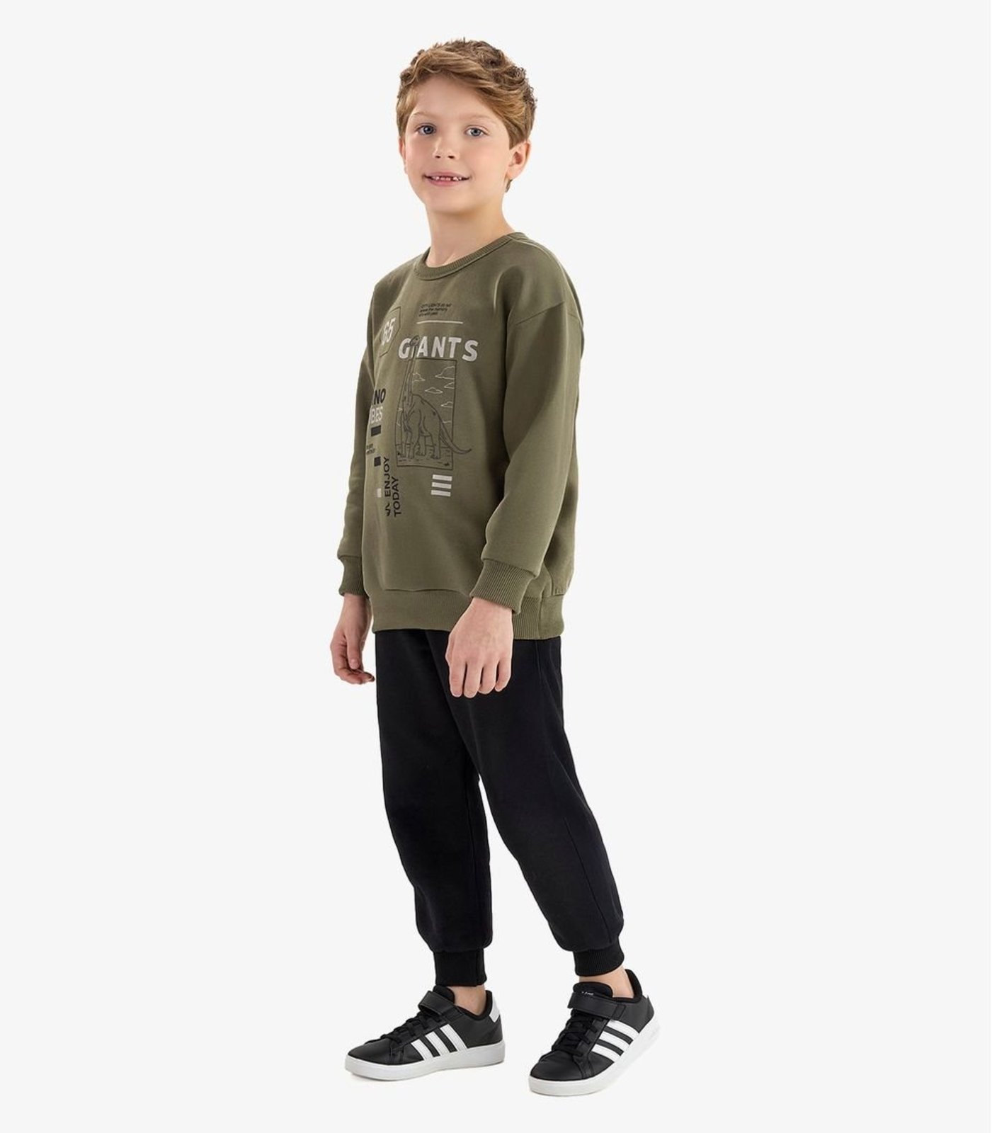 Infantil - Conjunto Blusão e Calça Moletom Rovi Verde