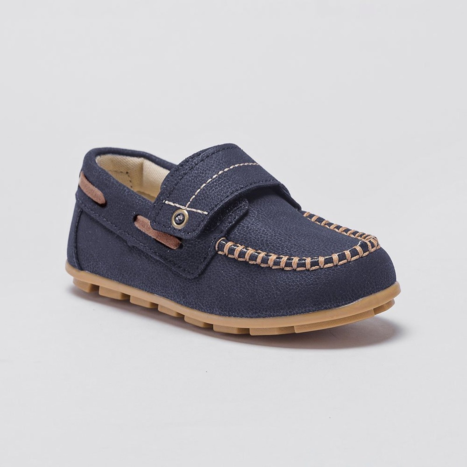 Infantil - Sapato Social Mocassim Menino Pajem Ilhós