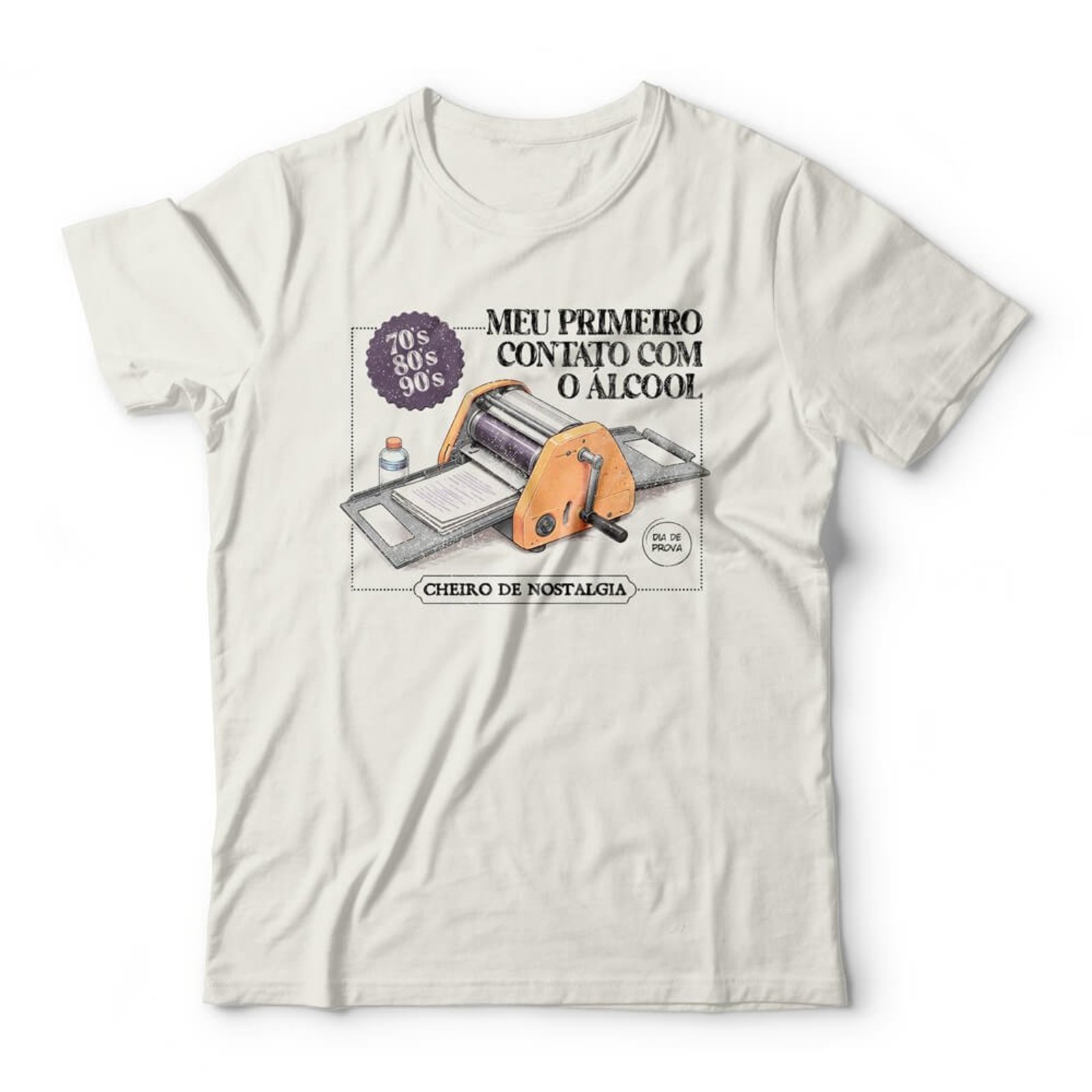 Camiseta Mimeógrafo - Off White