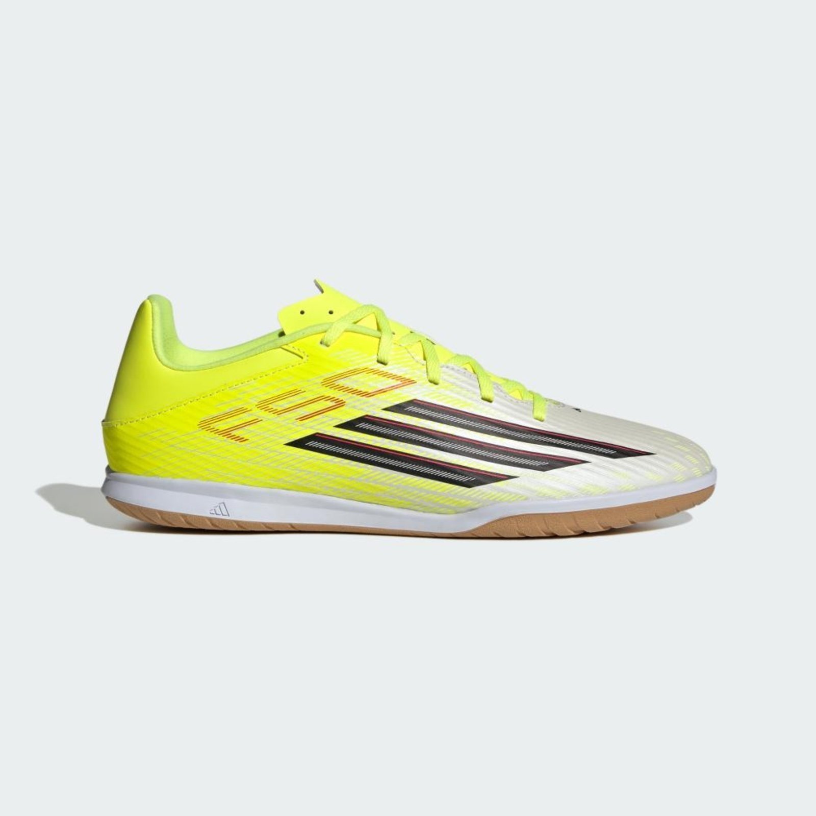 Vista 3 Chuteira Futsal F50 CLUB adidas Performance amarelo adidas performance amarelo