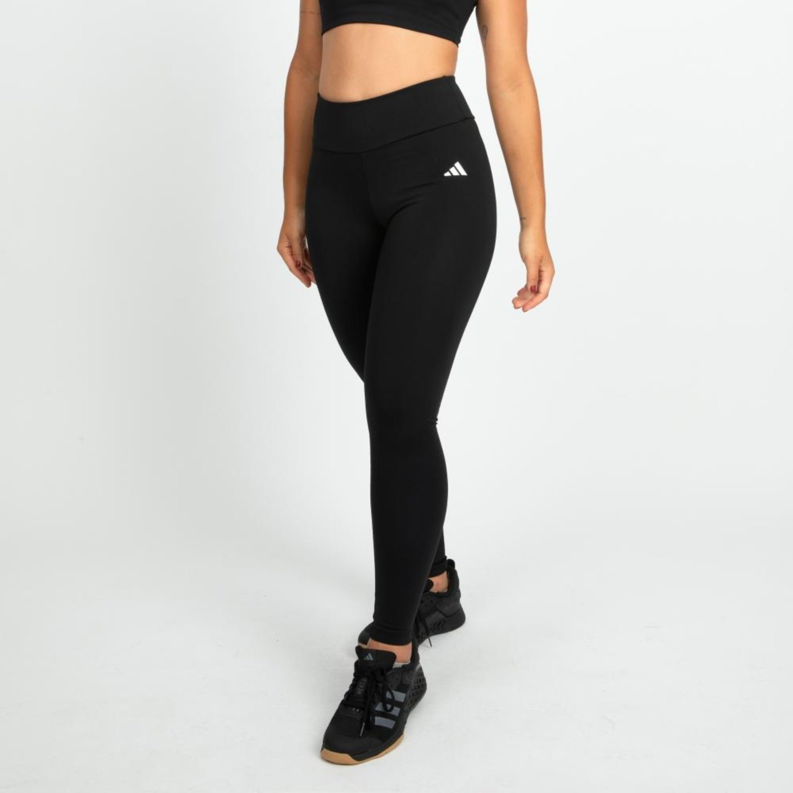 Calça Legging Treino Basica adidas Performance Preto