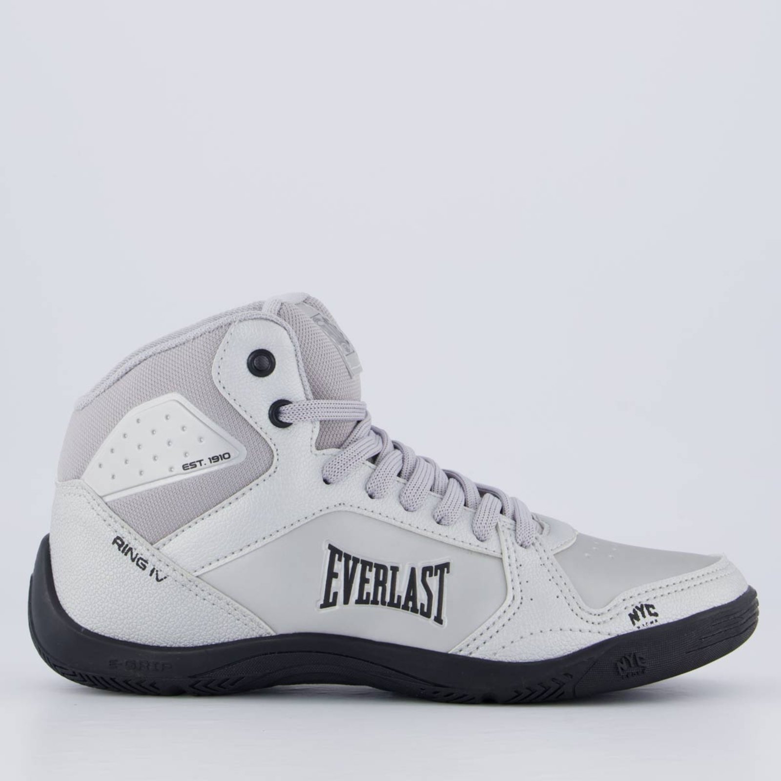 Tênis Everlast Ring 4 Feminino Cinza e Preto