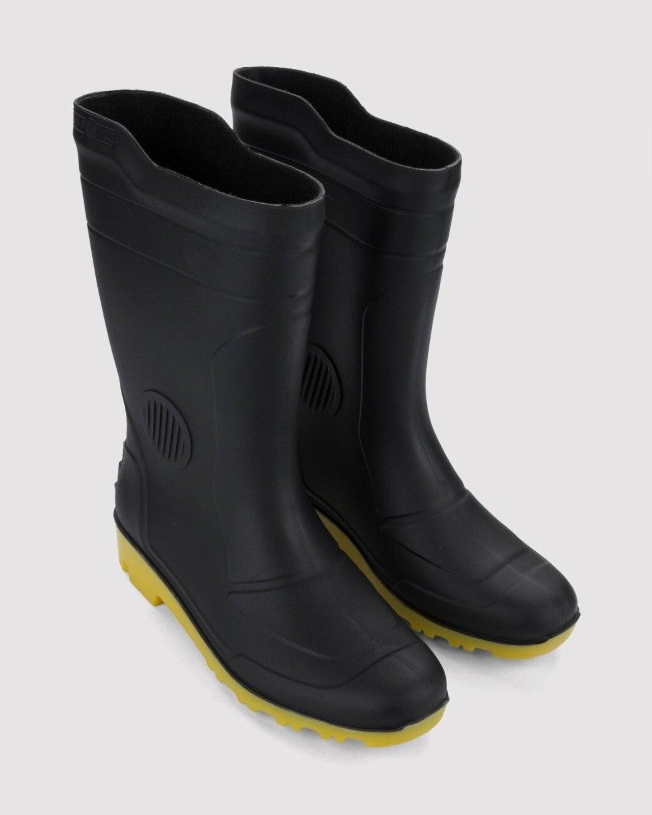 Bota Galocha Cano Medio Pega Forte Preto