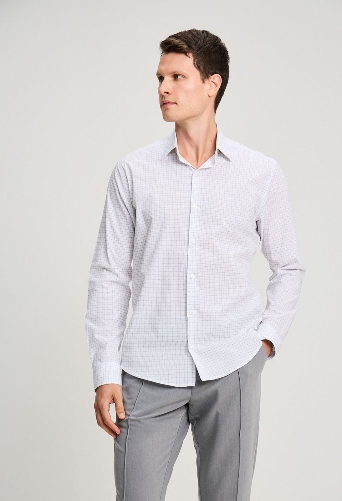 CAMISA DOCTHOS TAILOR FIT MANGA LONGA MAQUINETA TEXTURIZADA CAMISA DOCTHOS TAILOR FIT MANGA LONGA MAQUINETA TEXTURIZADA 001 BRANCO 1/36
