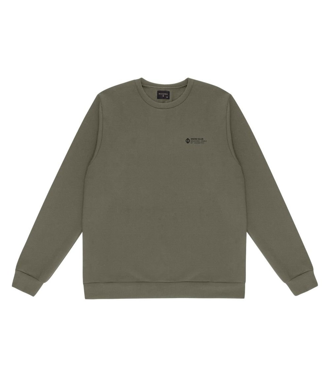 Blusão Masculino Moletom Diametro Verde