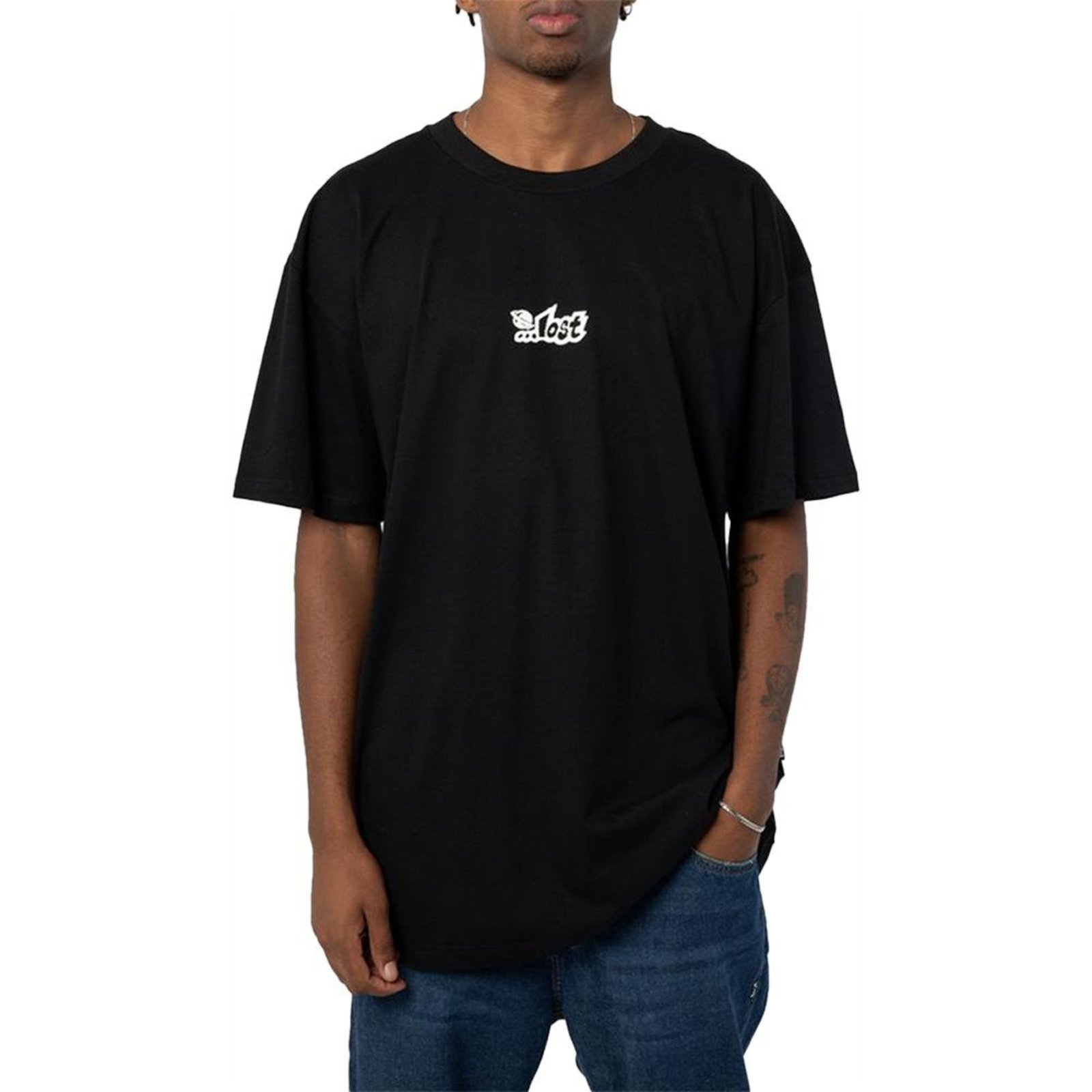 Camiseta Lost Lost Saturn WT24 Masculina Preto
