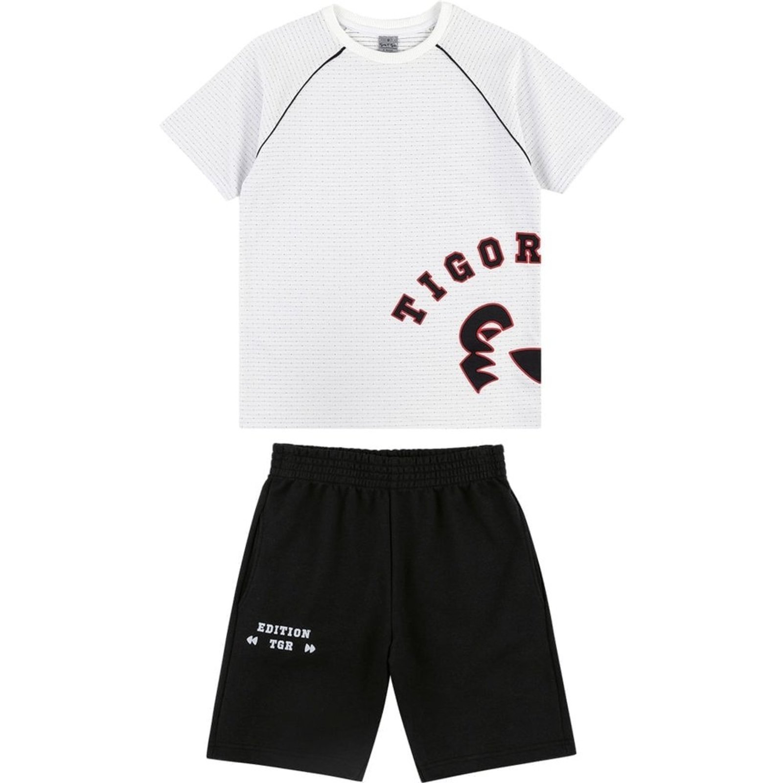 Infantil - Conjunto Curto Menino Tigor T. Tigre