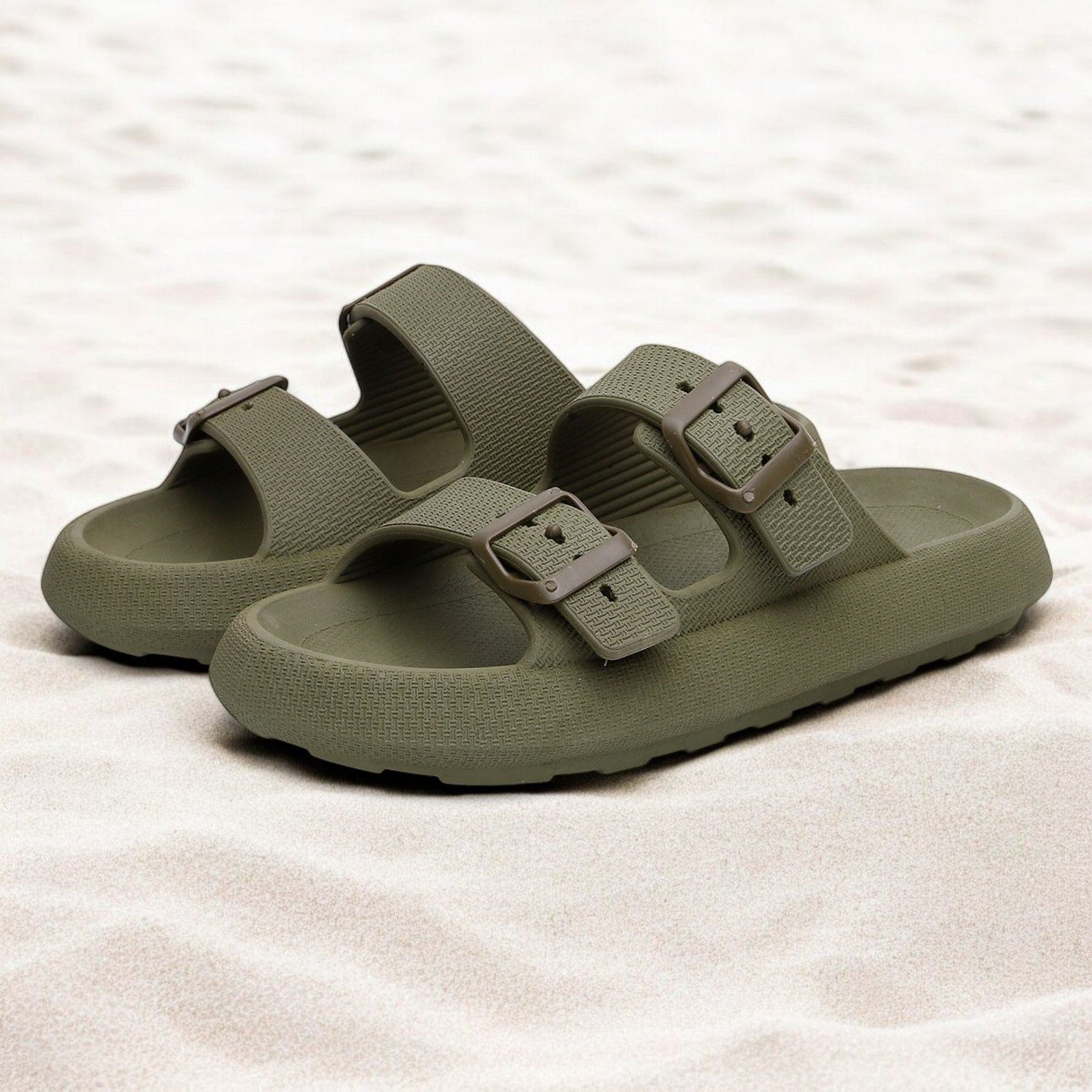 Chinelo Casual Confort Nuvem Macio Leve Confortável Mr Light Verde