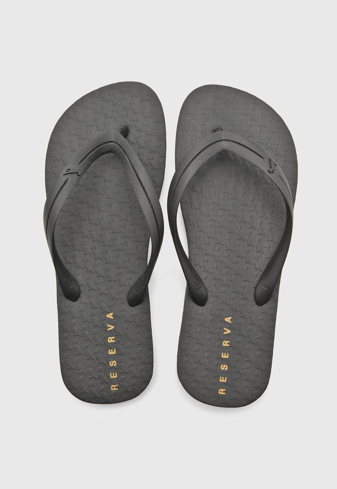 Chinelo Masculino Reserva Logo Preto