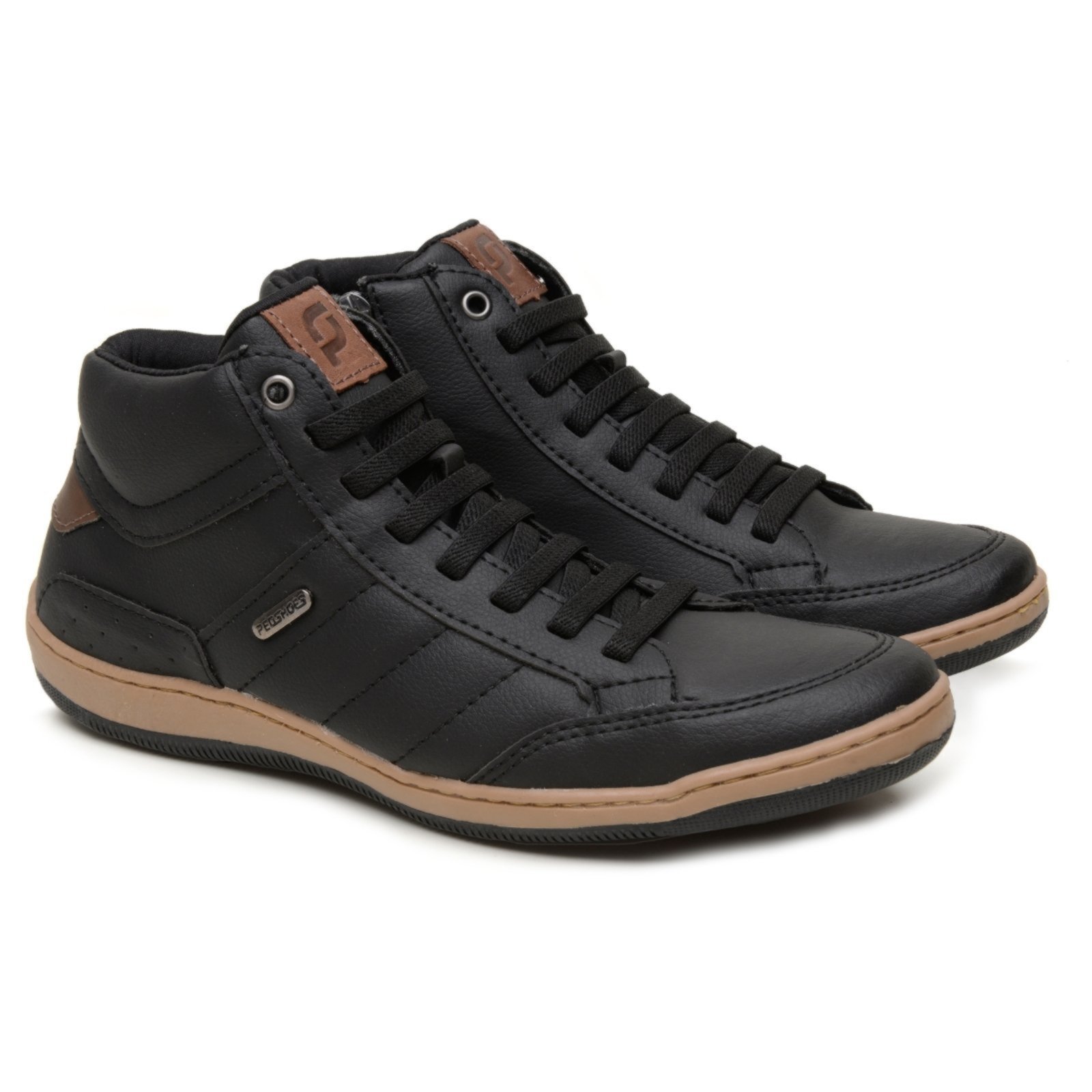 Sapatenis Casual Confort Rovetto Lite Preto