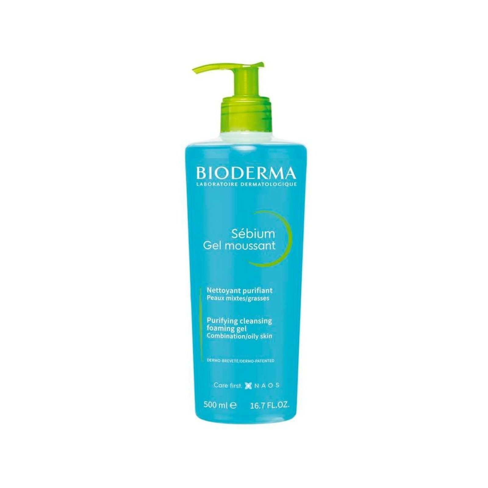 Bioderma Sébium Moussant Gel de Limpeza Facial 500ml