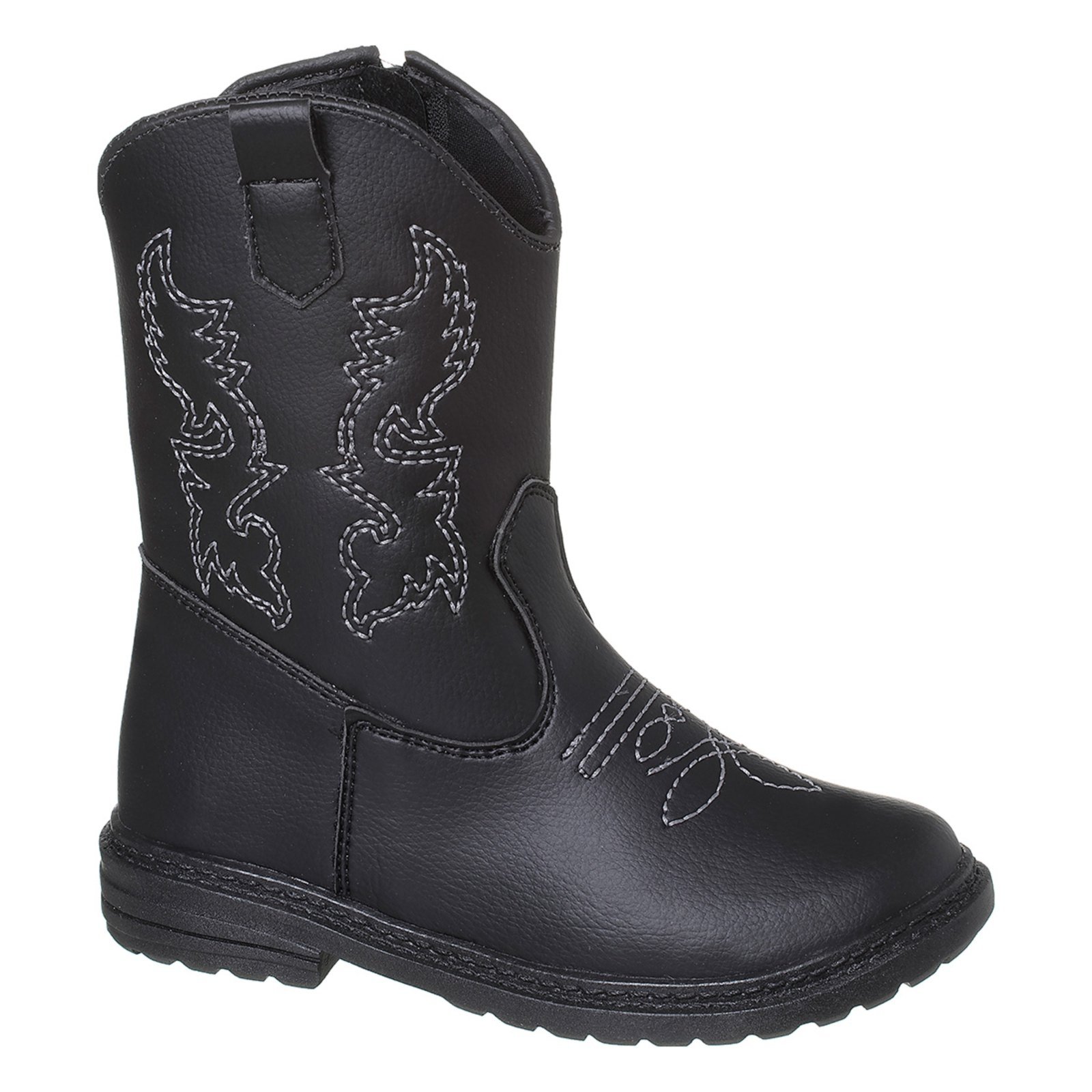Vista 3 Infantil - Bota Infatil Texana Menino Minipasso Preta preto Minipasso preto
