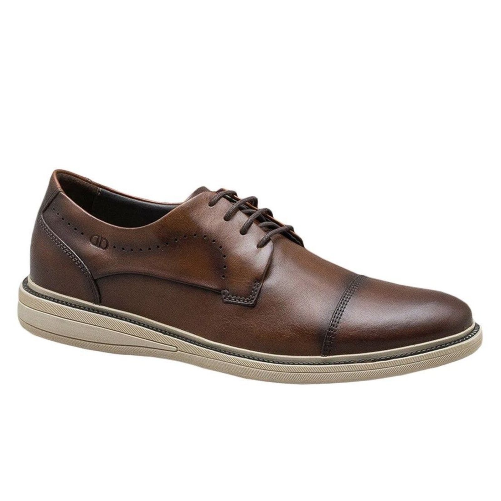 Sapato Casual Democrata Metropolitan Bay Masculino - Tan - Marrom - democrata