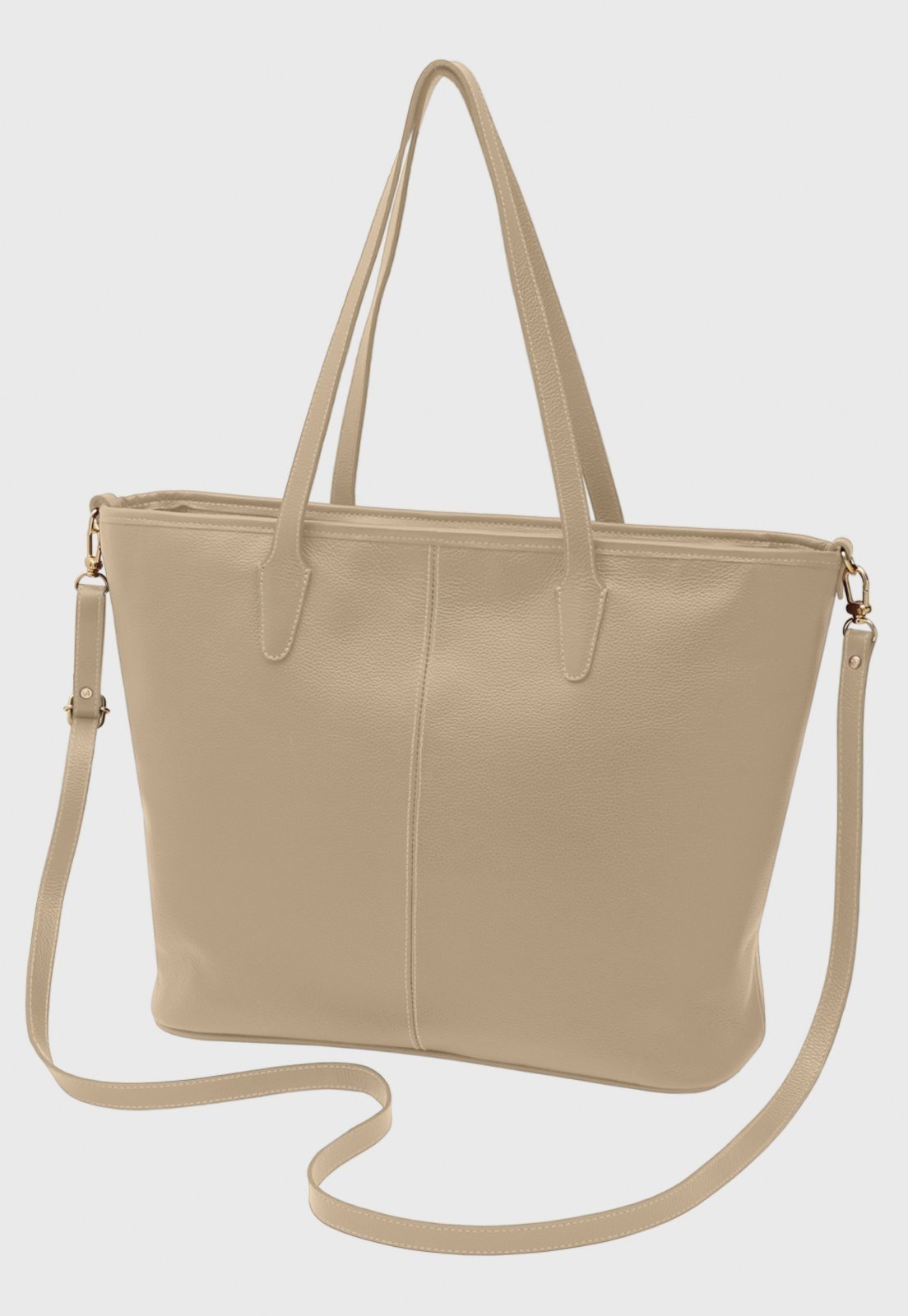 Bolsa Transversal Couro Mariart Papaya Aveia
