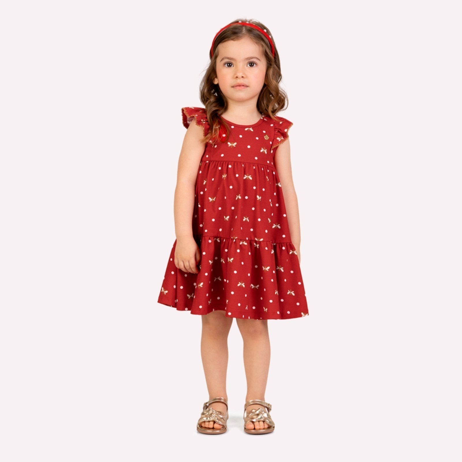 Infantil - Vestido Menina Borboleta Milon