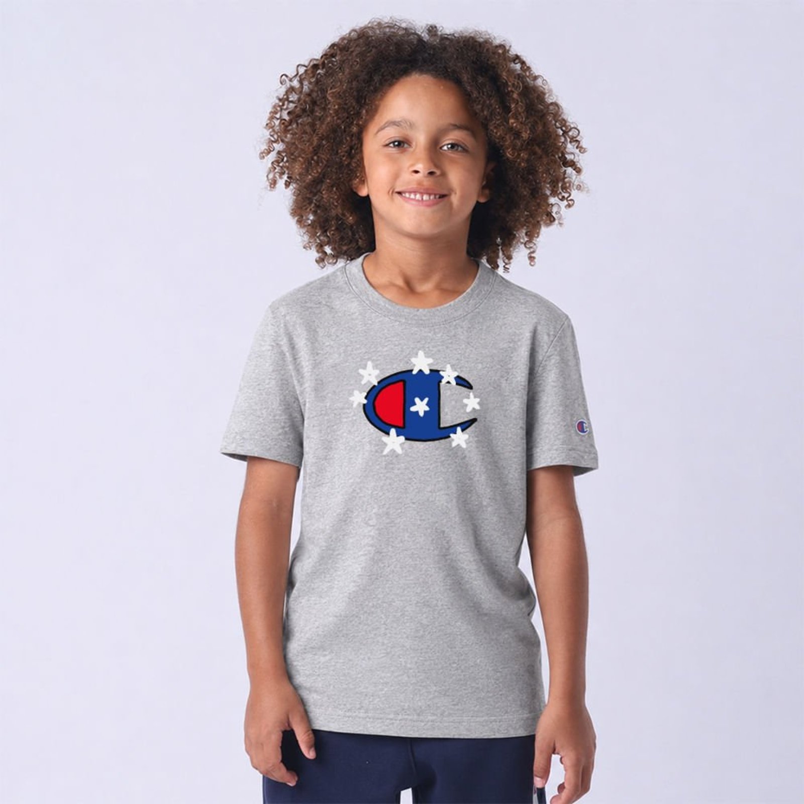 CAMISETA CHAMPION C LOGO STARS