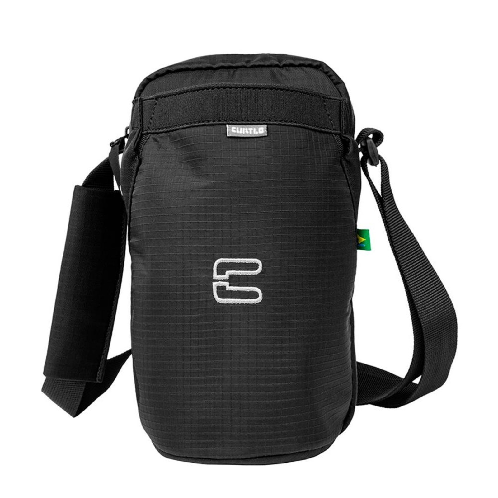 Vista 2 Bolsa Transversal Curtlo Mini Plus Preto incolor Curtlo incolor