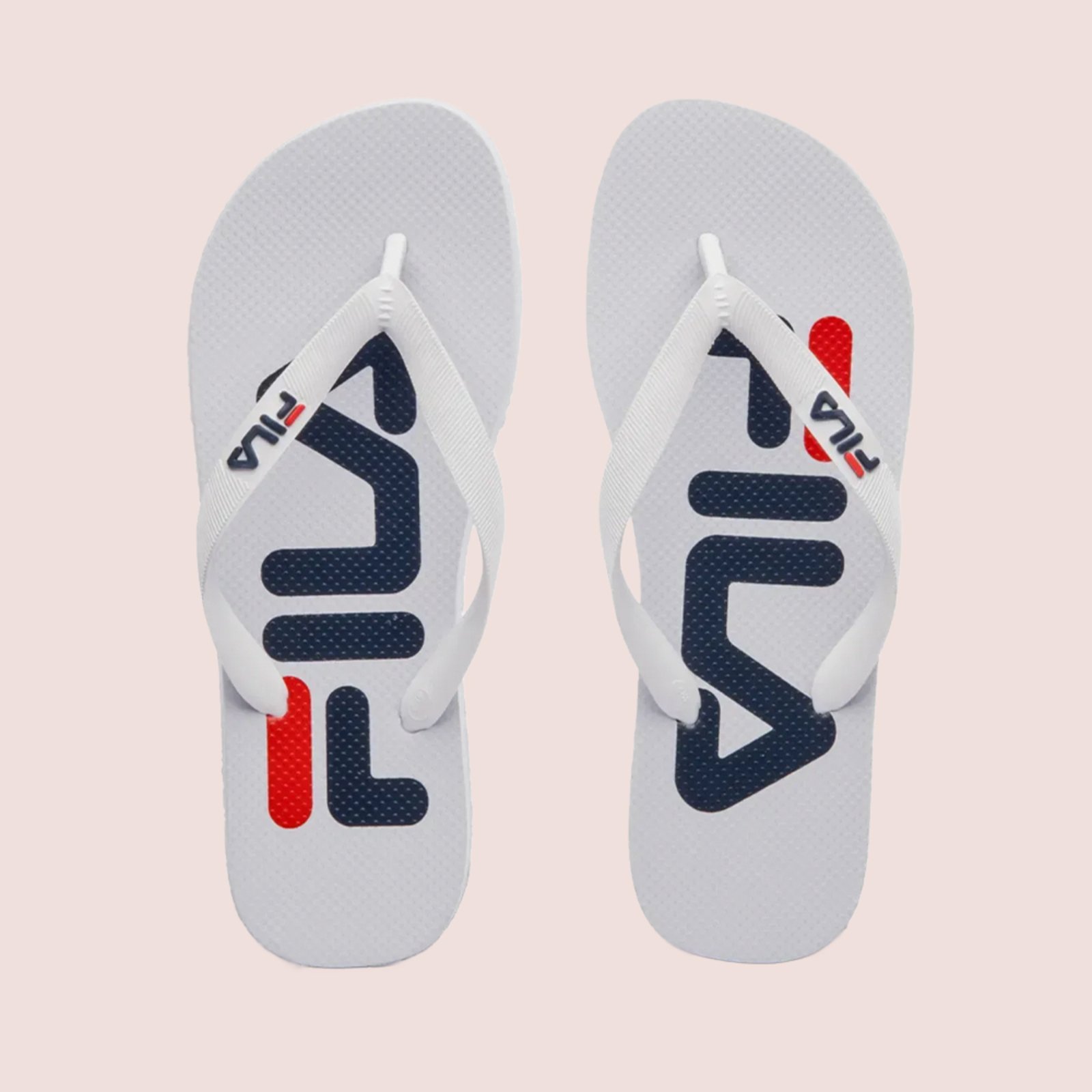 Infantil - Chinelo Fila Fingers Unissex Original Confortável Branco