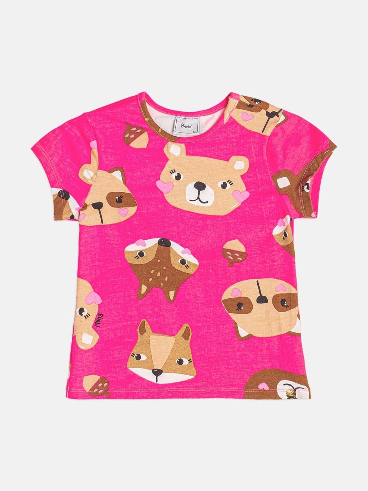 Infantil - Blusa Menina Bimbi de Bichinhos