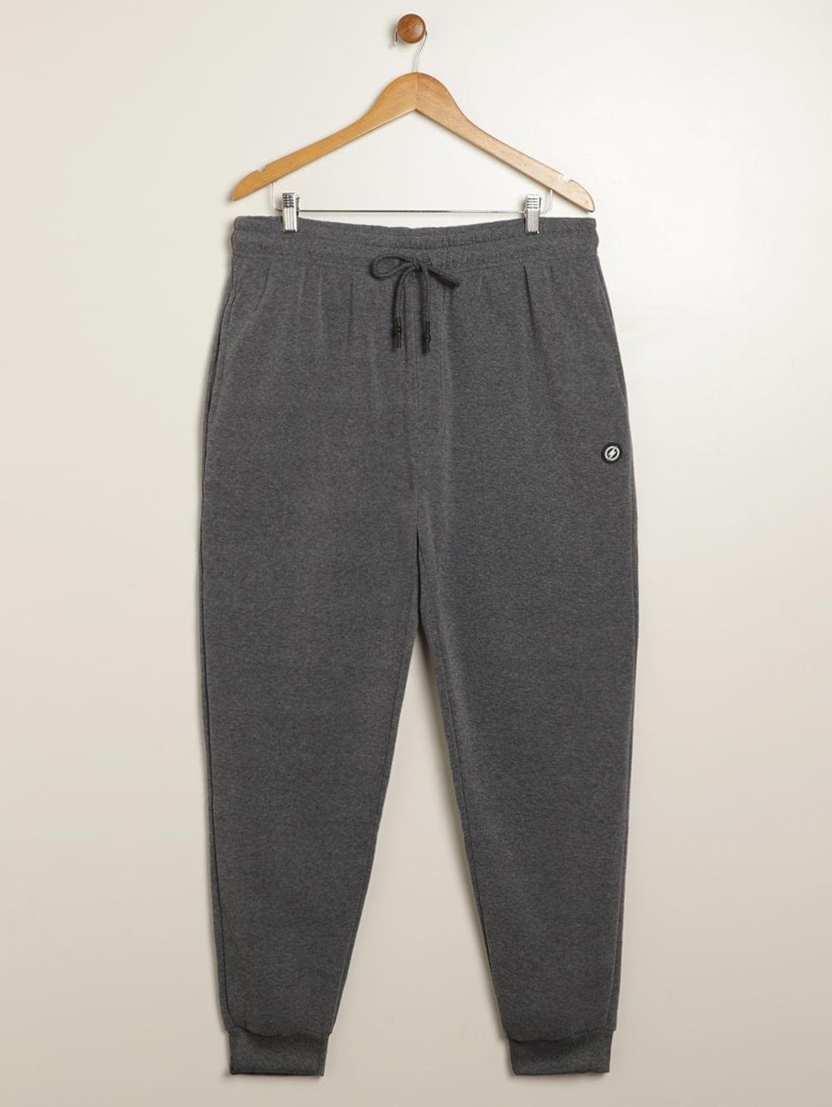 Calça Moletom Jogger Plus Size Masculina MESCLA ESCURO