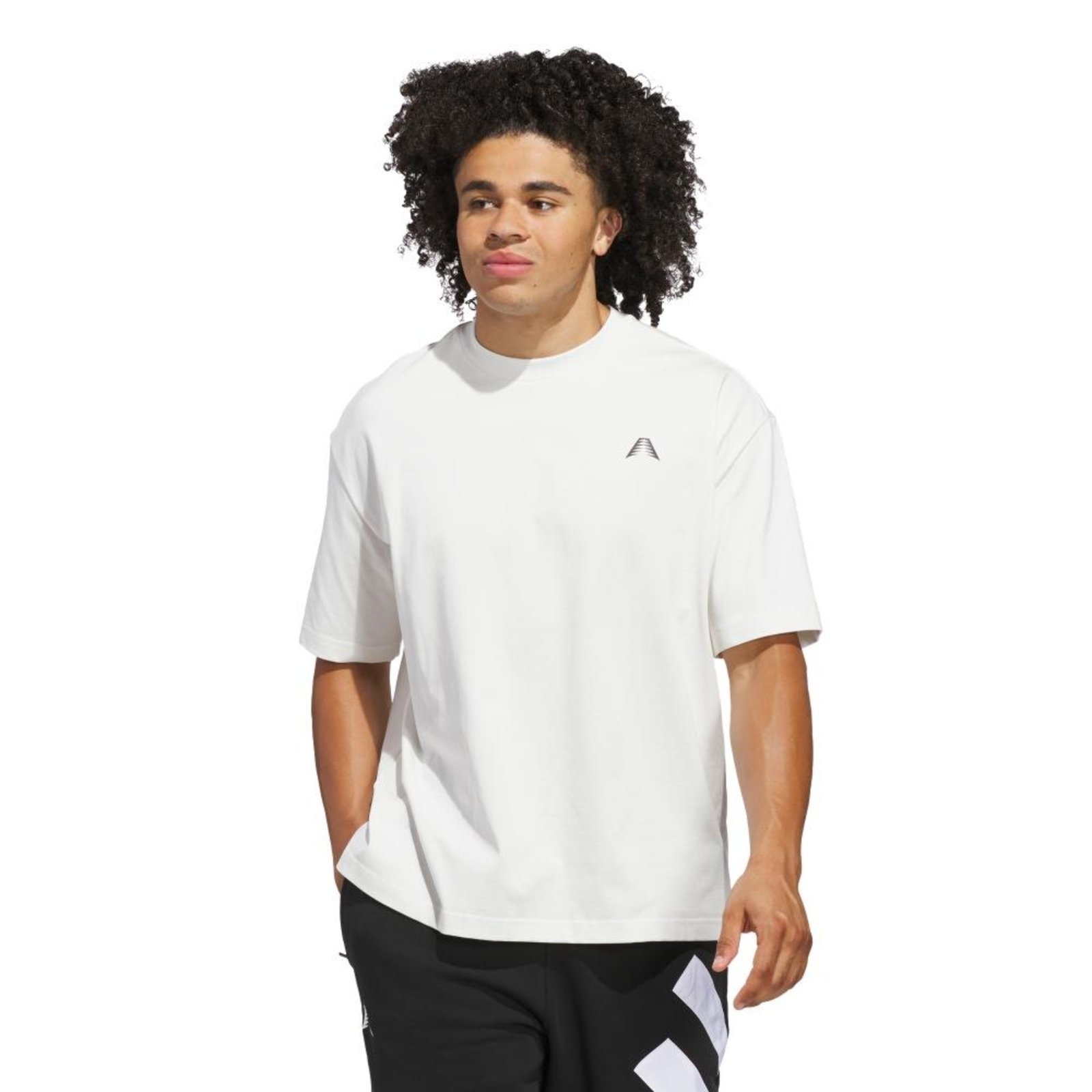 Camiseta Anthony Edwards adidas Performance Branco