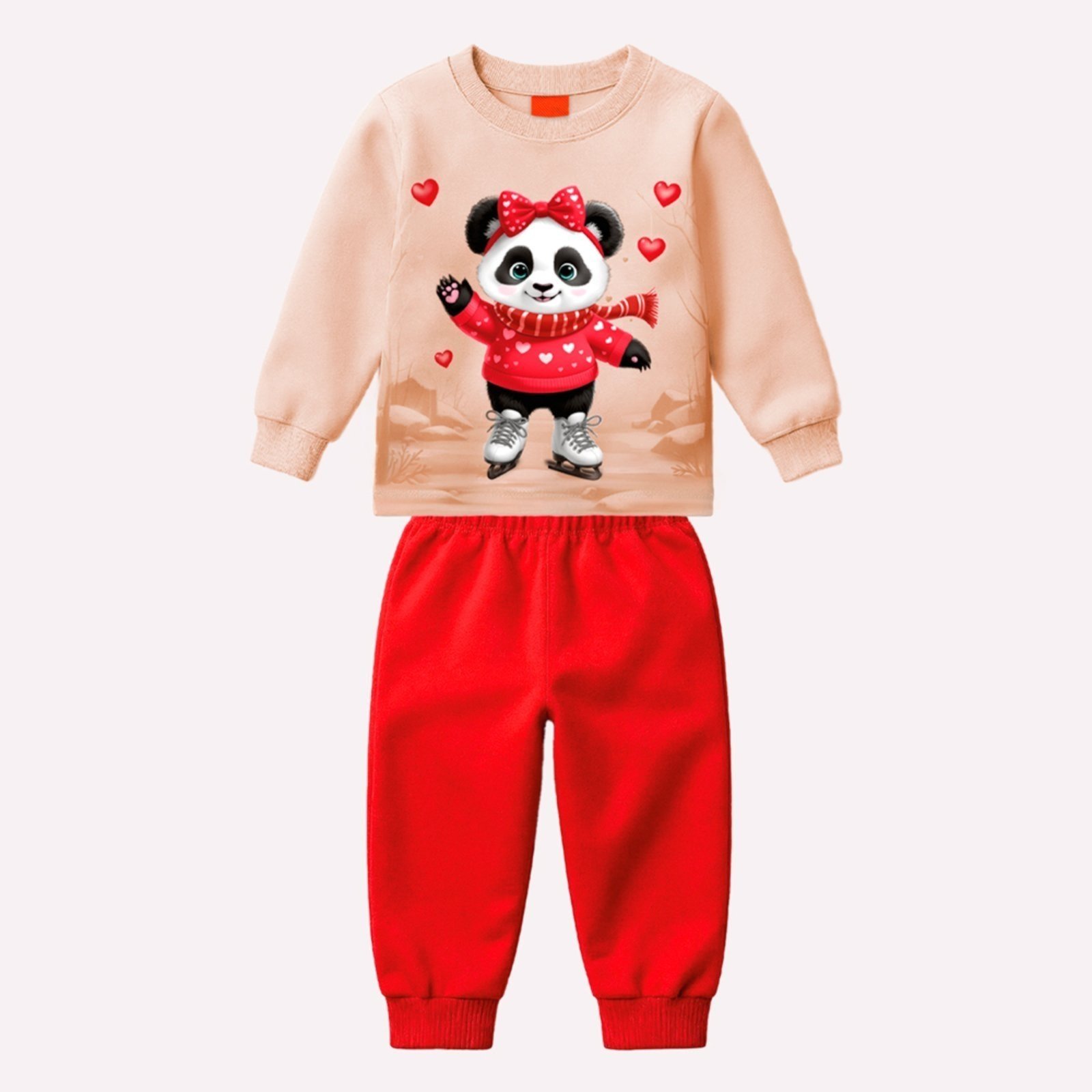 Infantil - Conjunto Menina Pandinha Kyly
