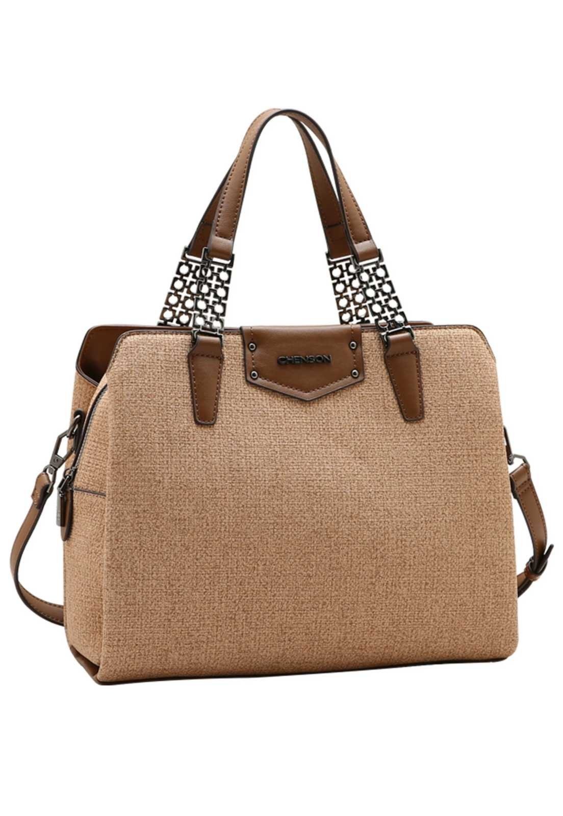 Bolsa Feminina Chenson Mão Soft Chic 3485863 Marrom