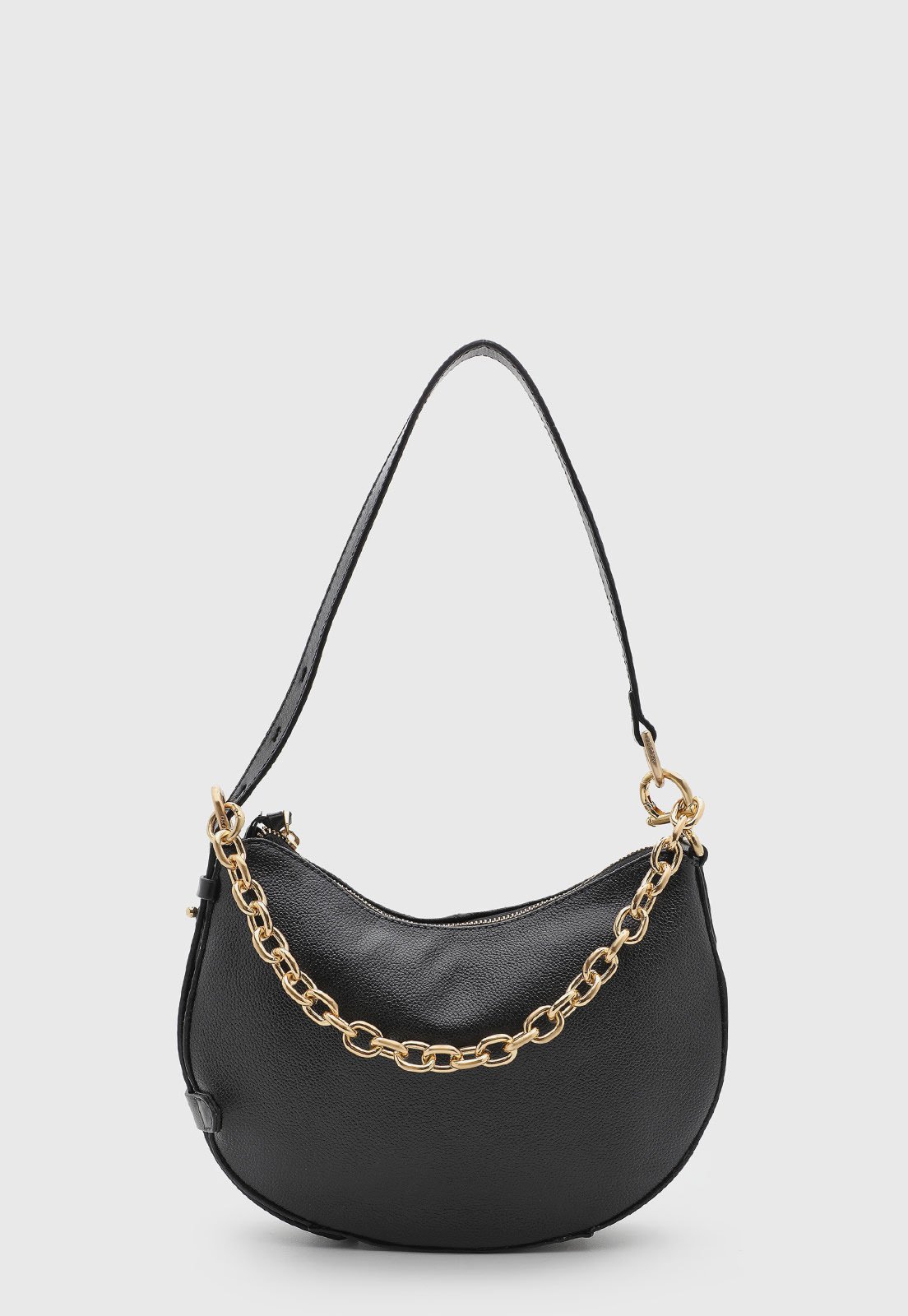 Bolsa Feminina Arezzo Couro Corrente Preta